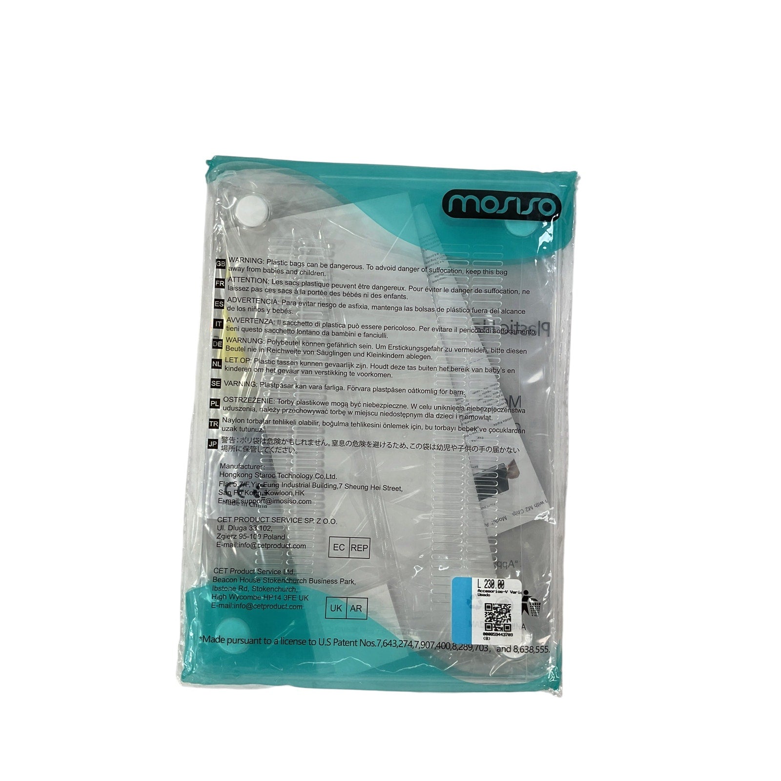 Cobertor para MacBook Air 13.6 (MOSISO)