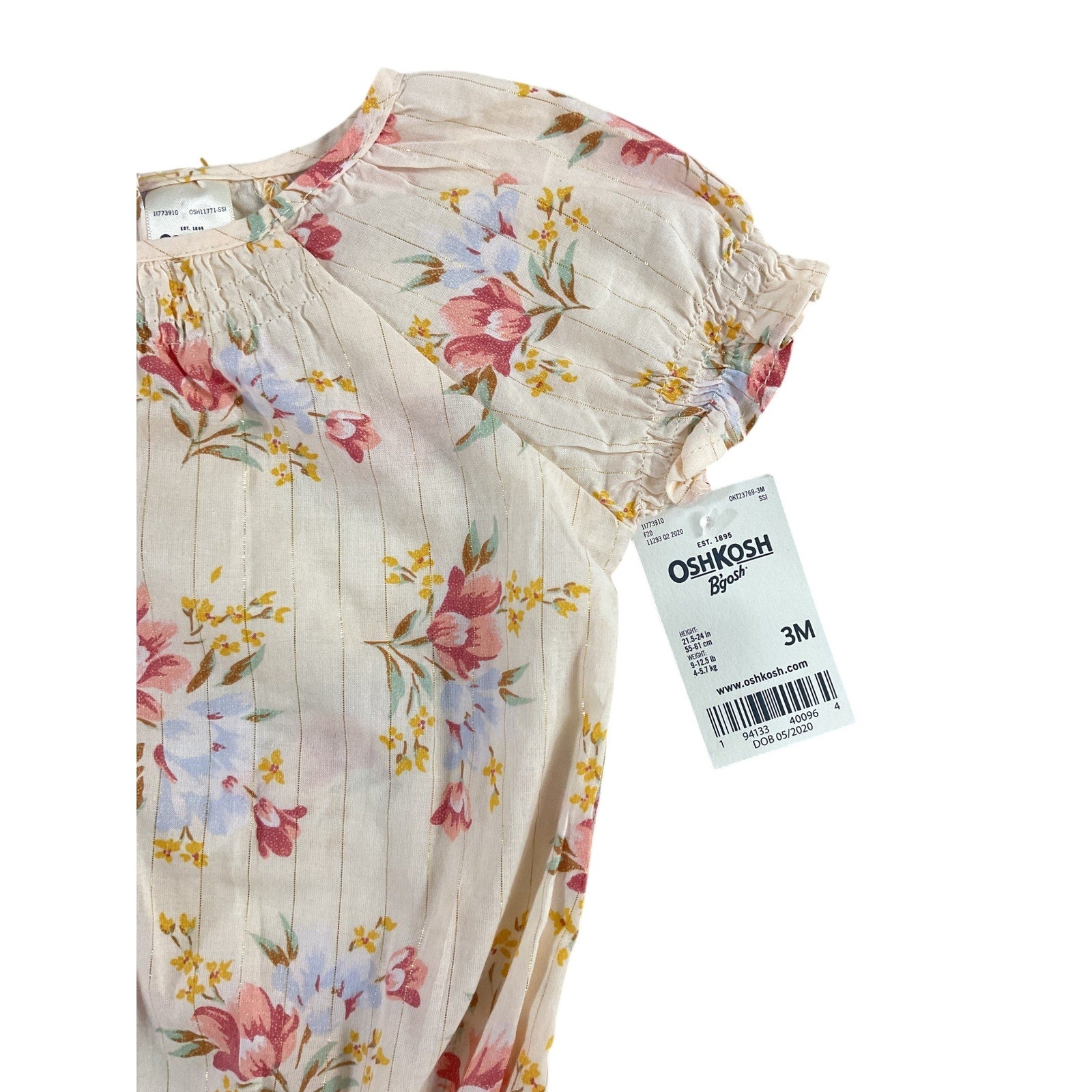 Traje de Bebe 3M (OshKosh B'gosh)