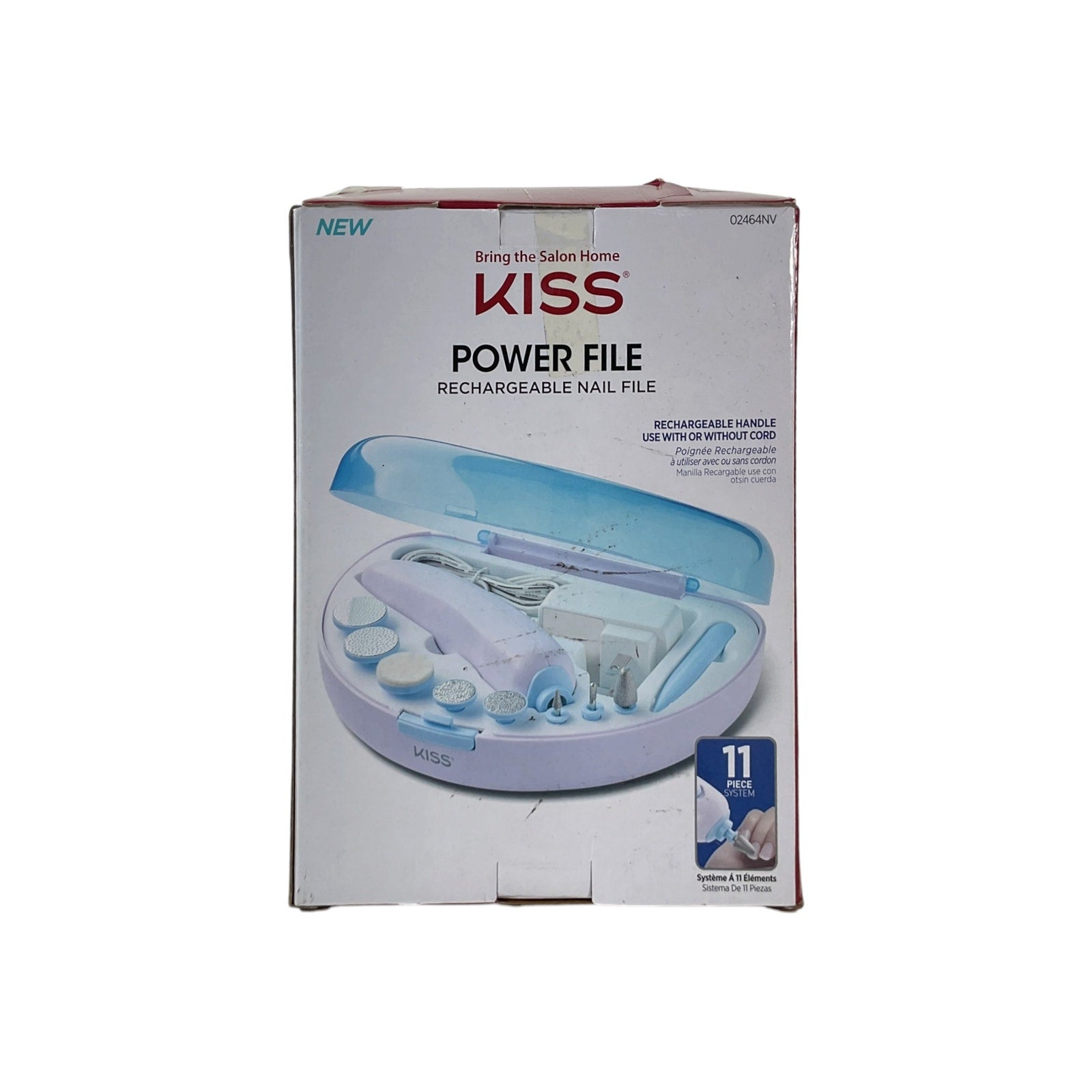 Esmeril para uñas eléctrico y recargable (KISS)