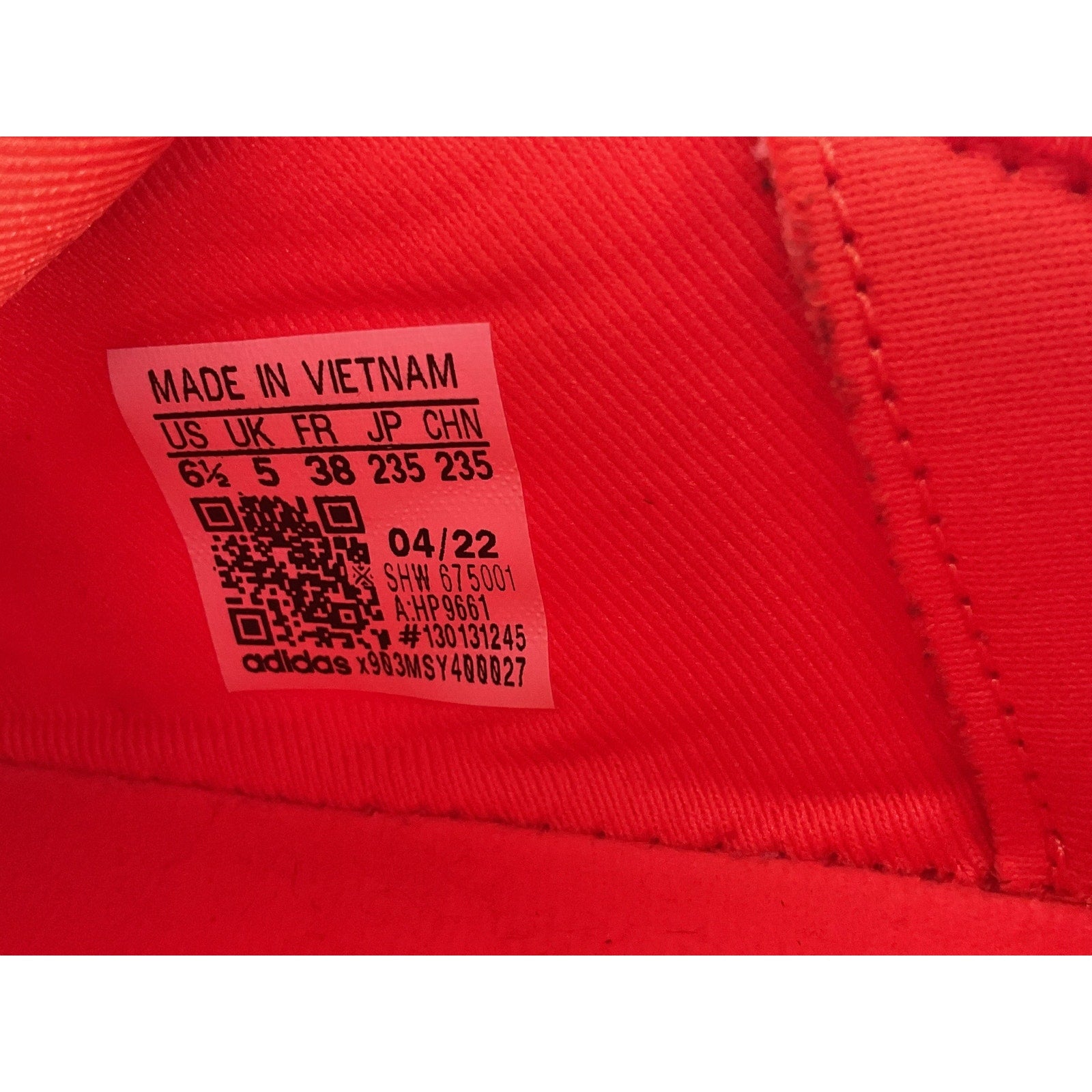 Tenis 6.5 (Adidas)