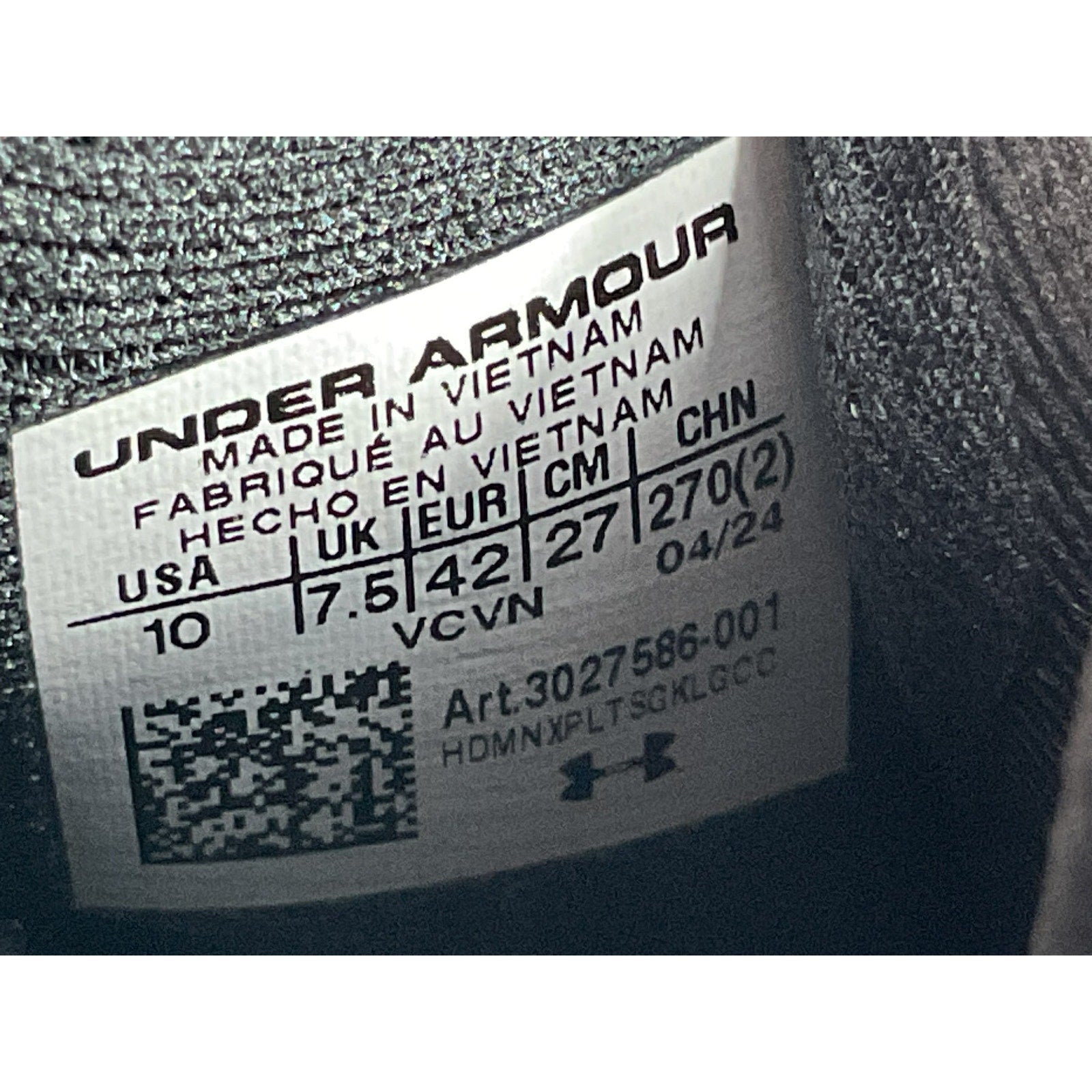 Tenis 10 (Under Armour)