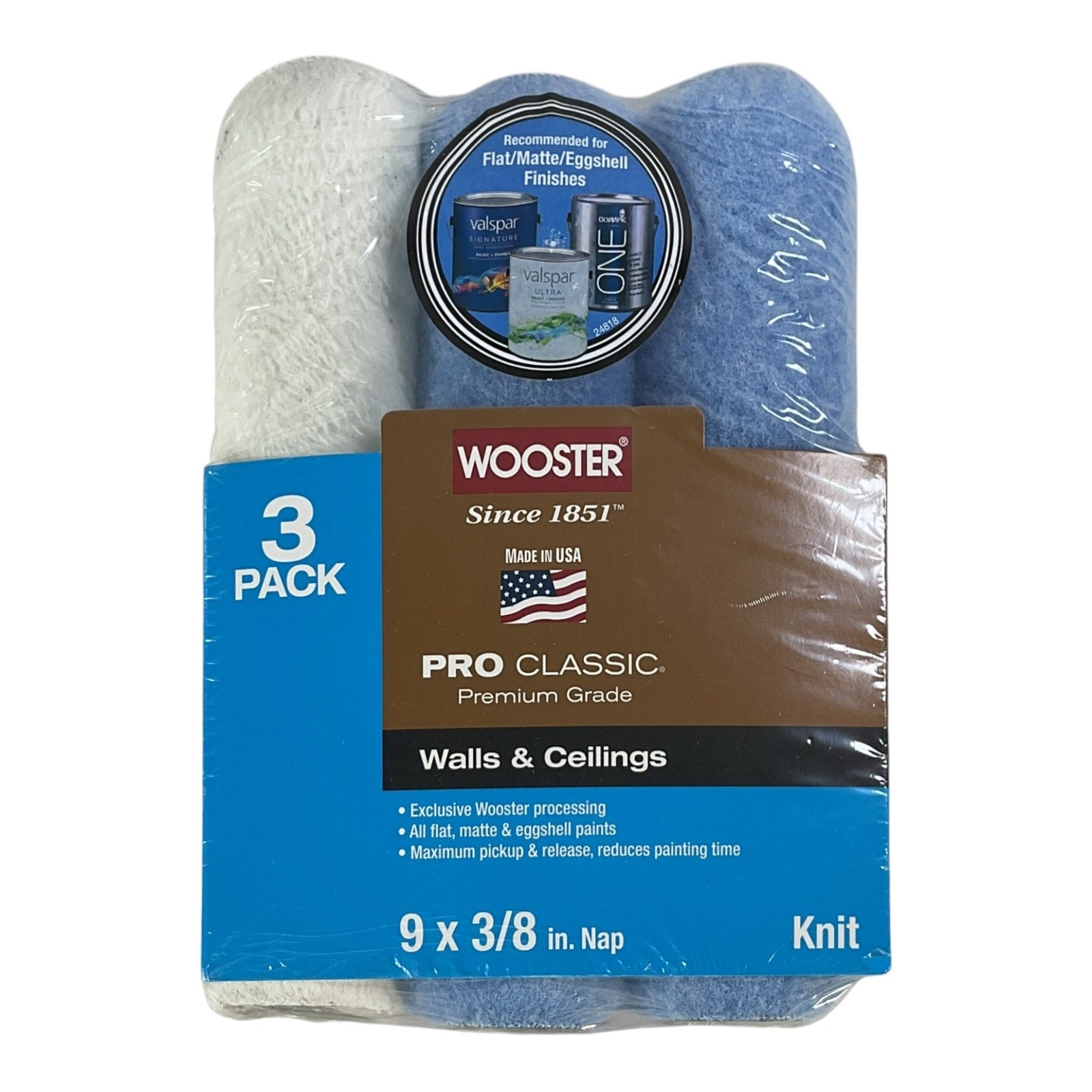 Set de rodos para pintar (WOOSTER)