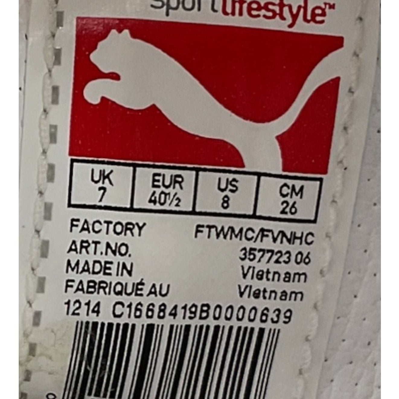 Tenis 8 (Puma)