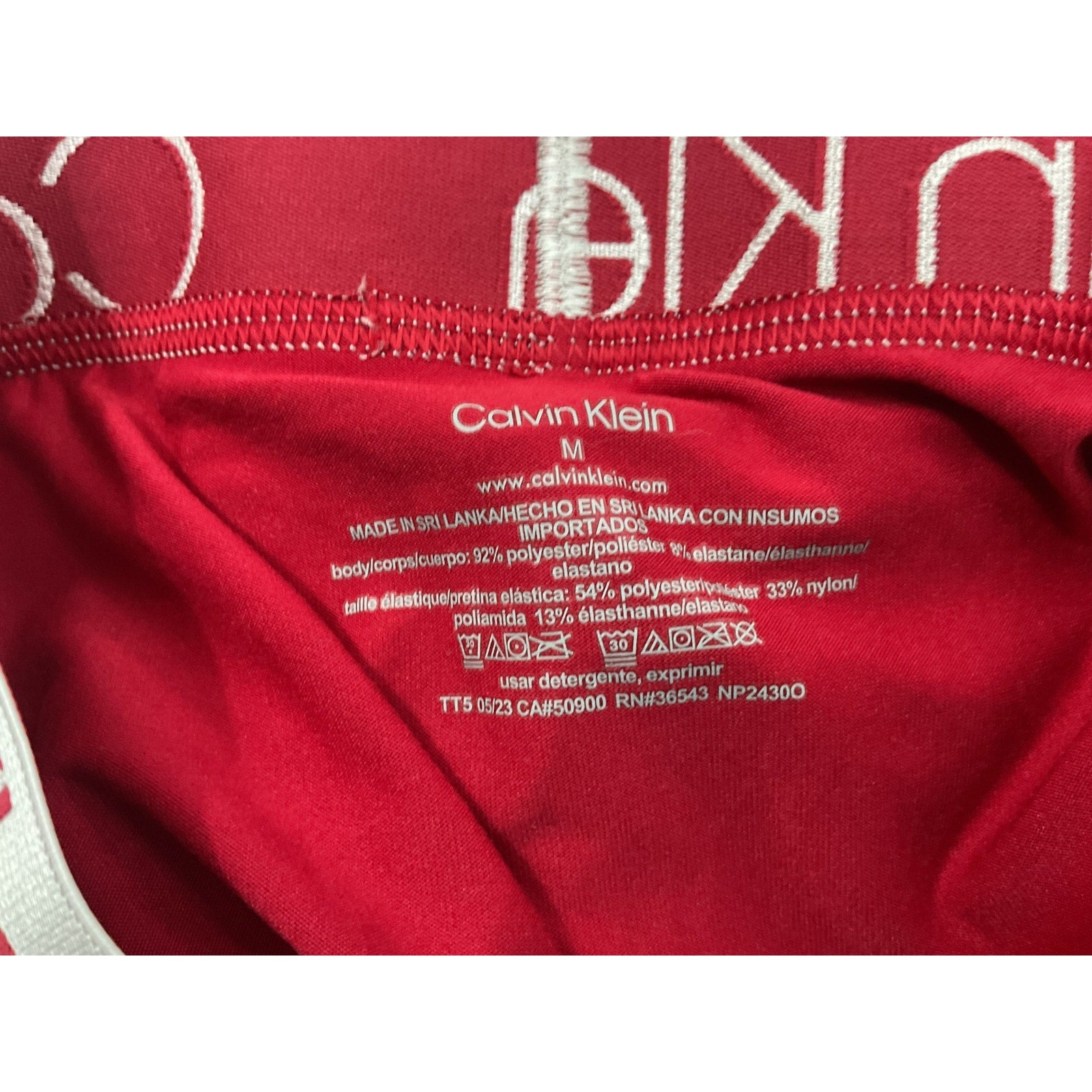 Set de ropa interior M (Calvin Klein)