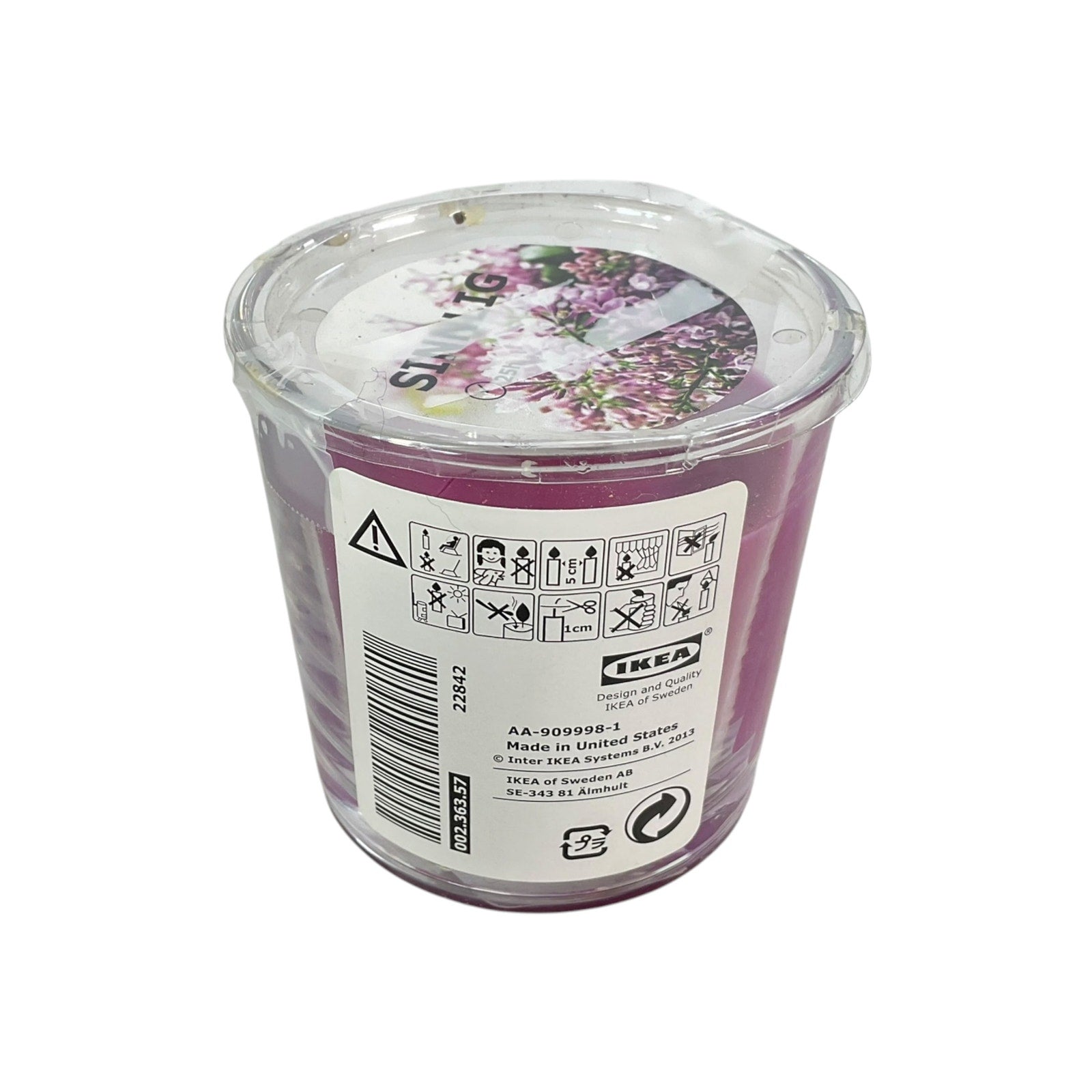 Vela aromática (IKEA)