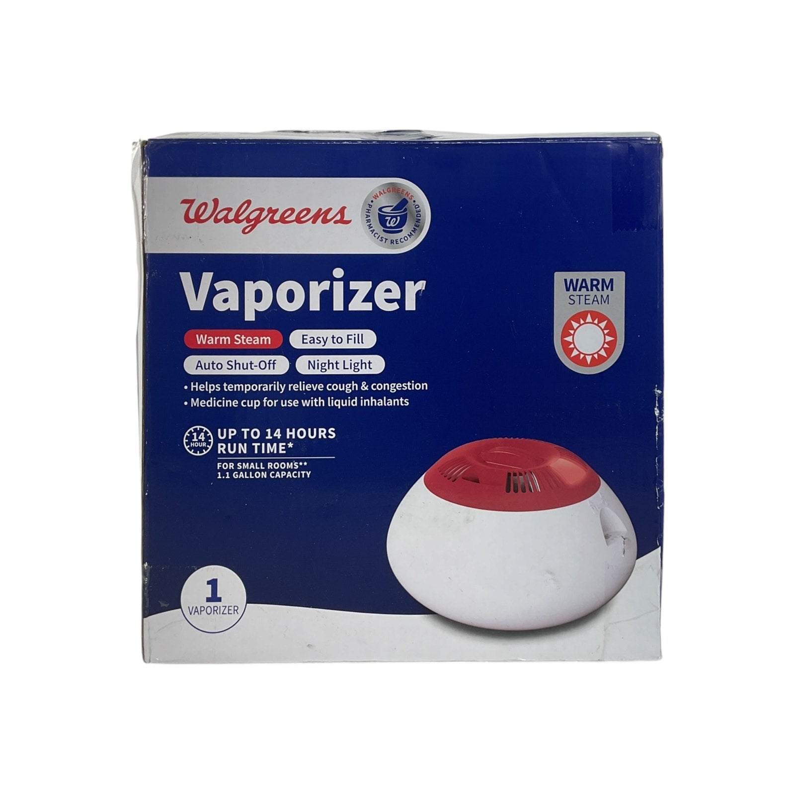 Vaporizador de vapor caliente (Walgreens)