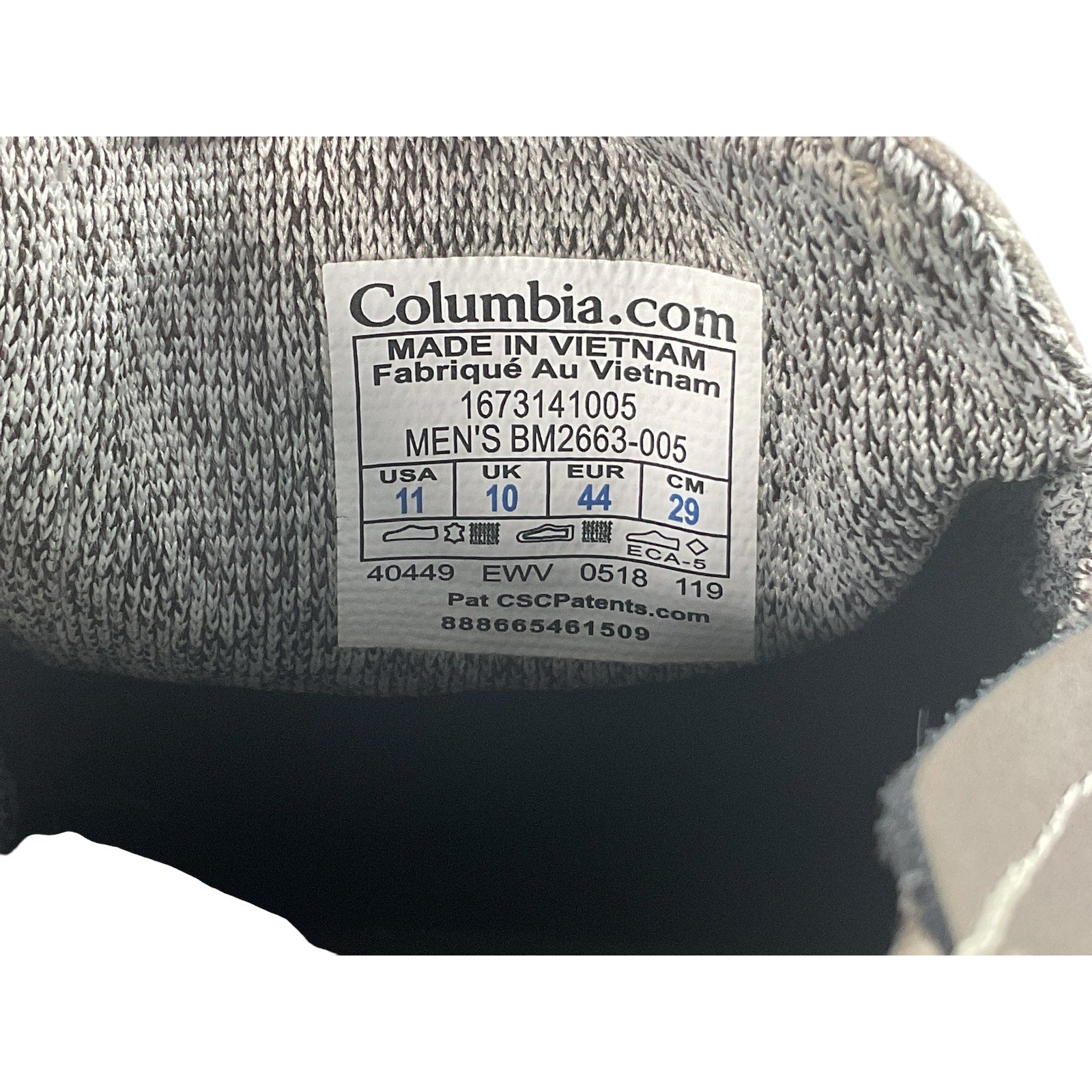 Zapato 11 (Columbia)