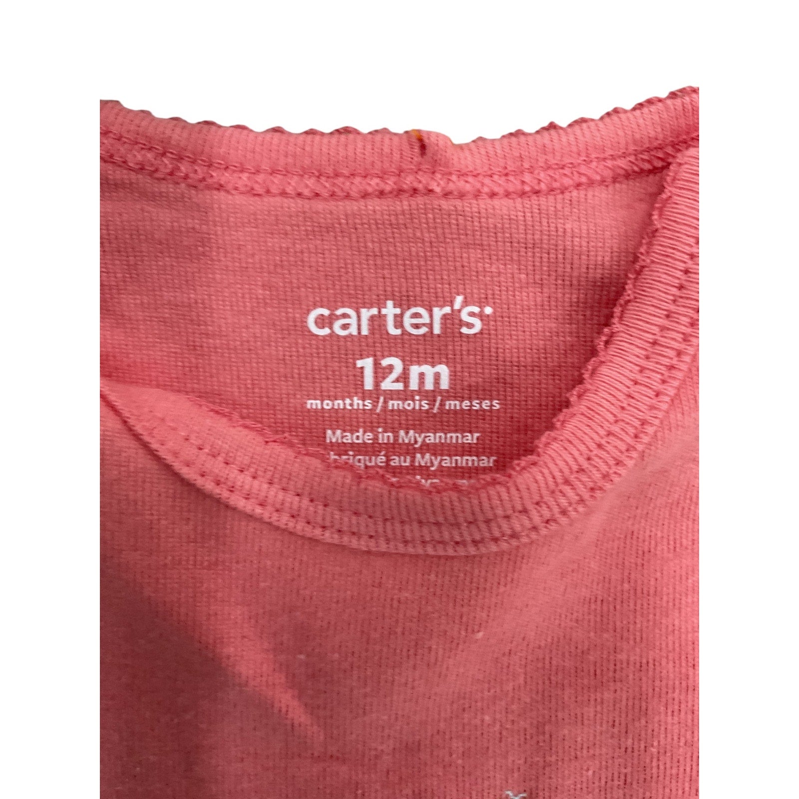 Traje de Bebe Niña 12M (Carter's)