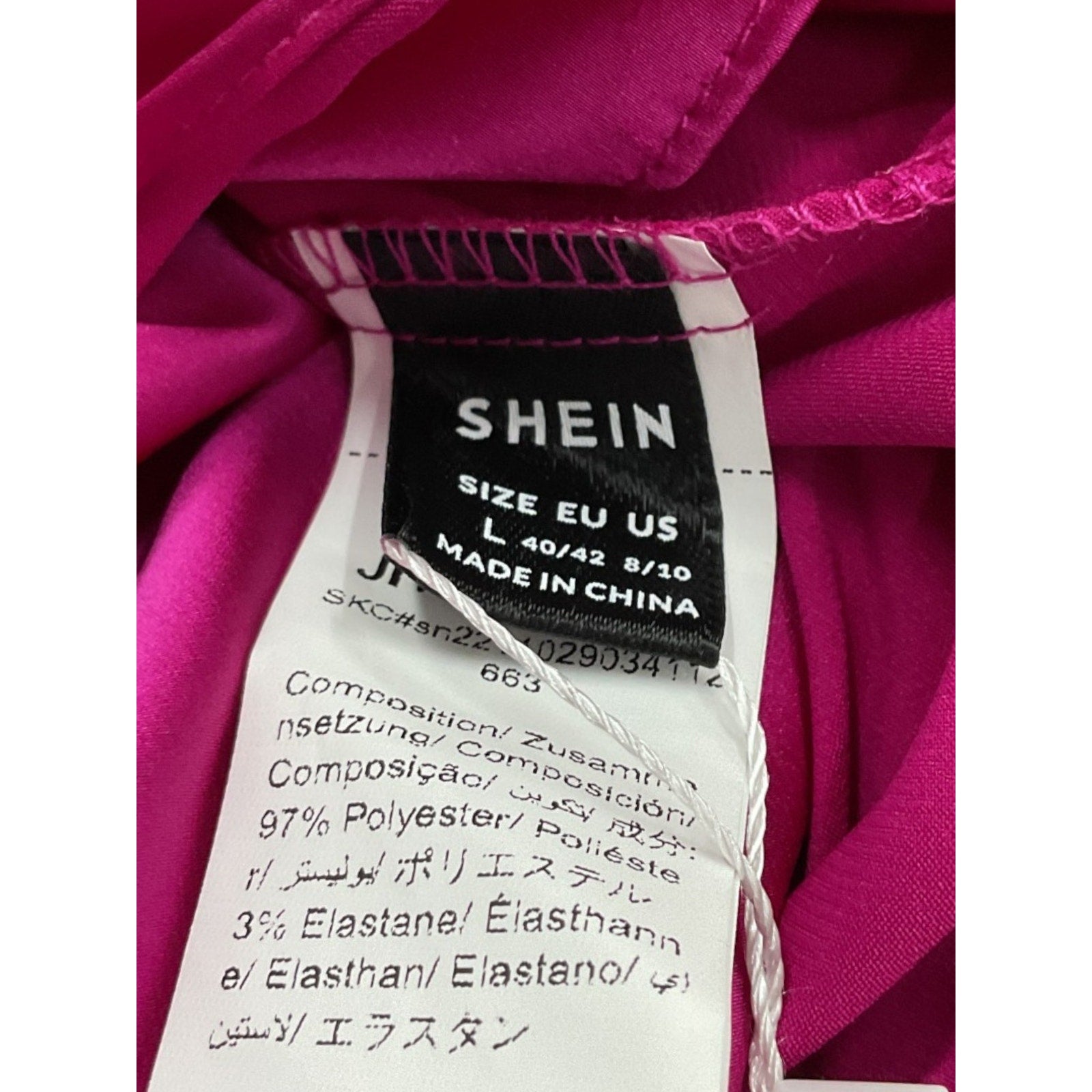 Vestido L (Shein)