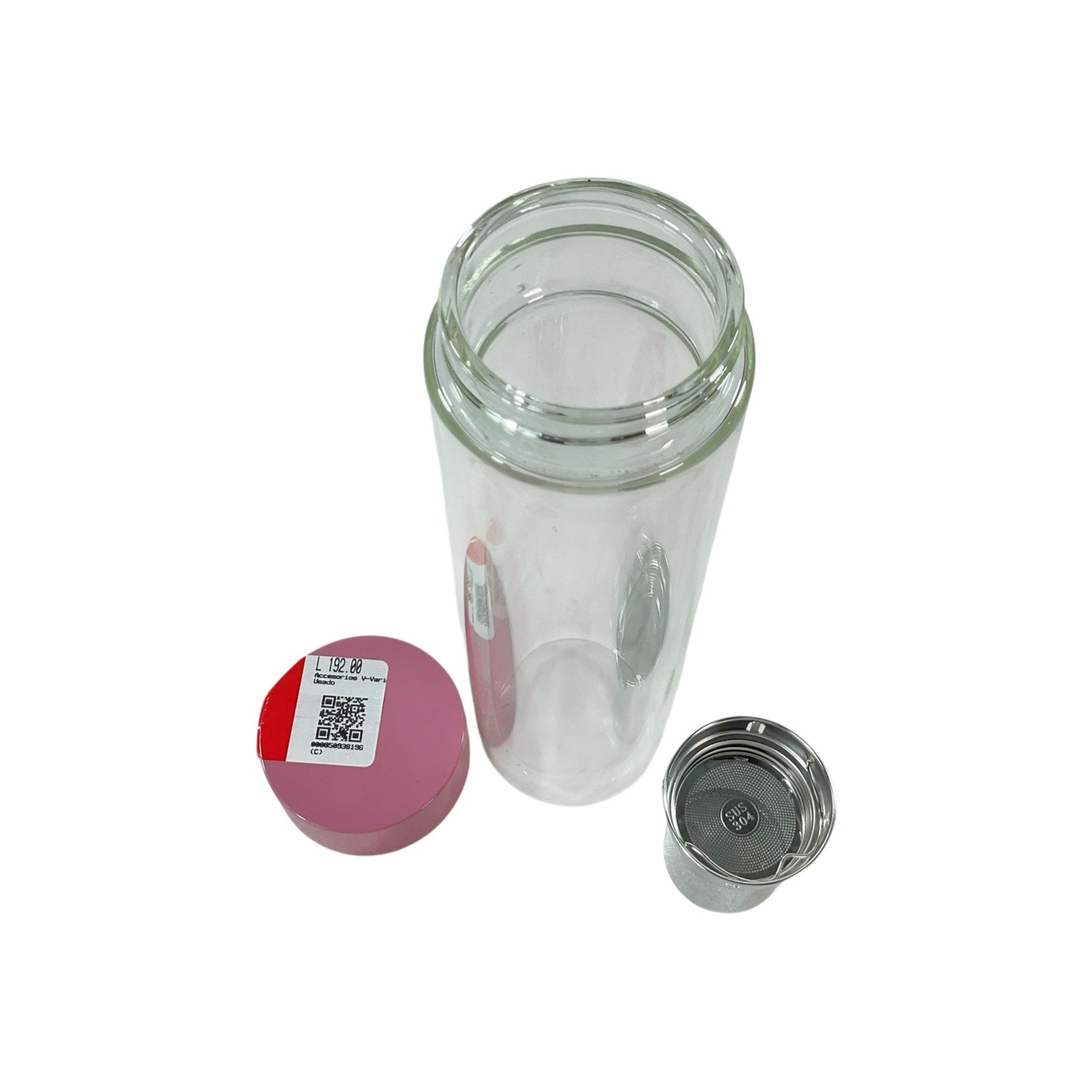 Termo con infusor metálico para té