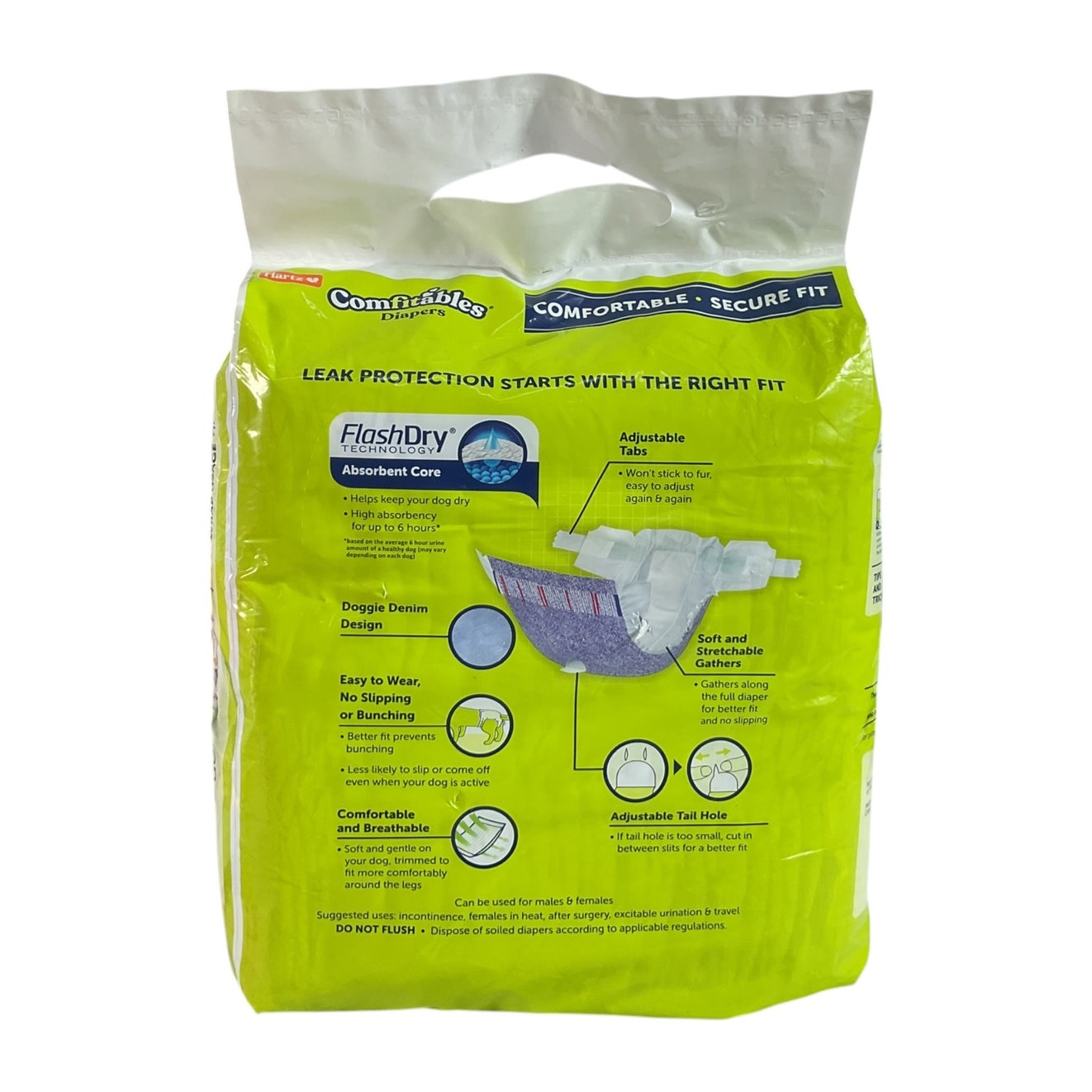Pañales para perro S (Comfitables)