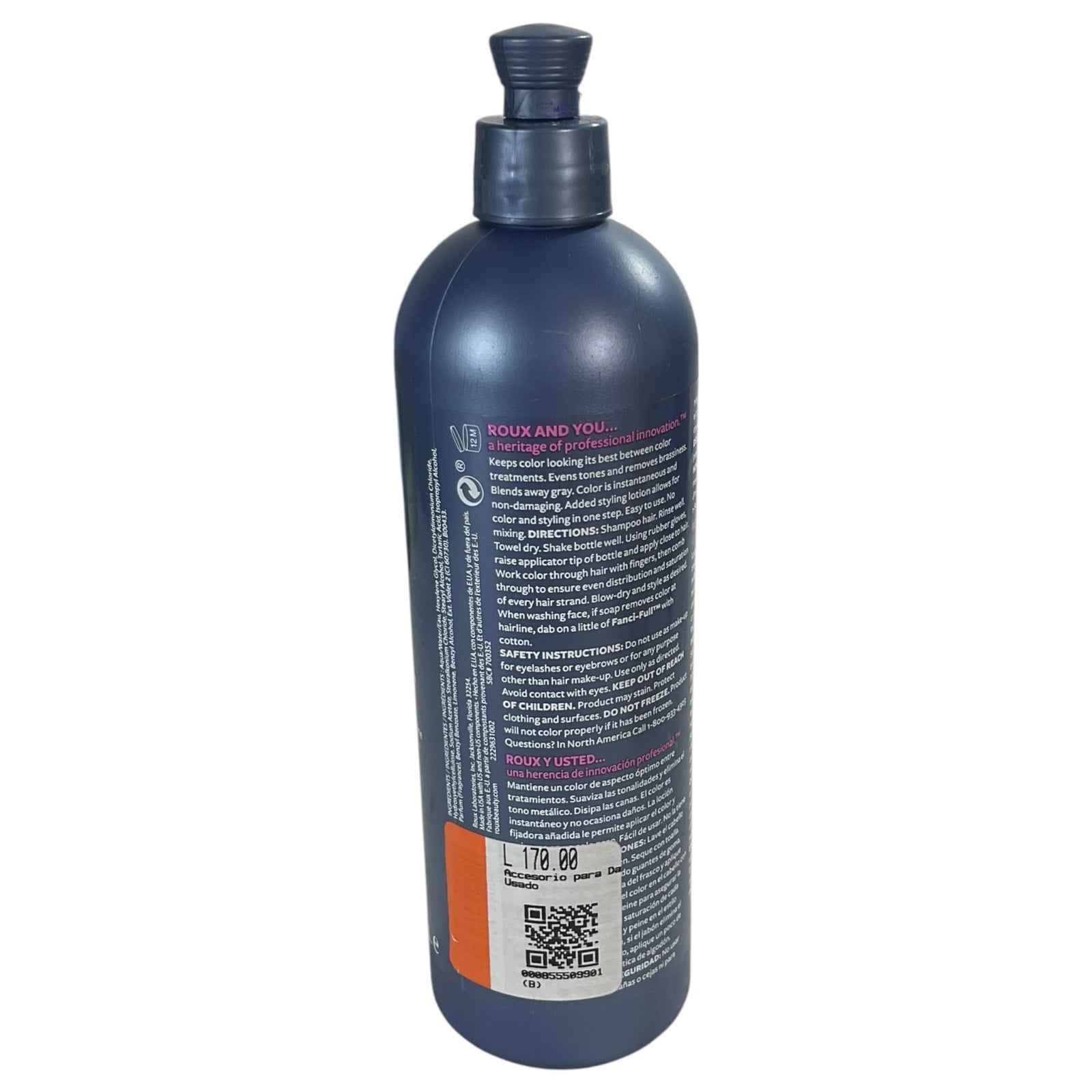 Enjuague para coloración de cabello (Roux)