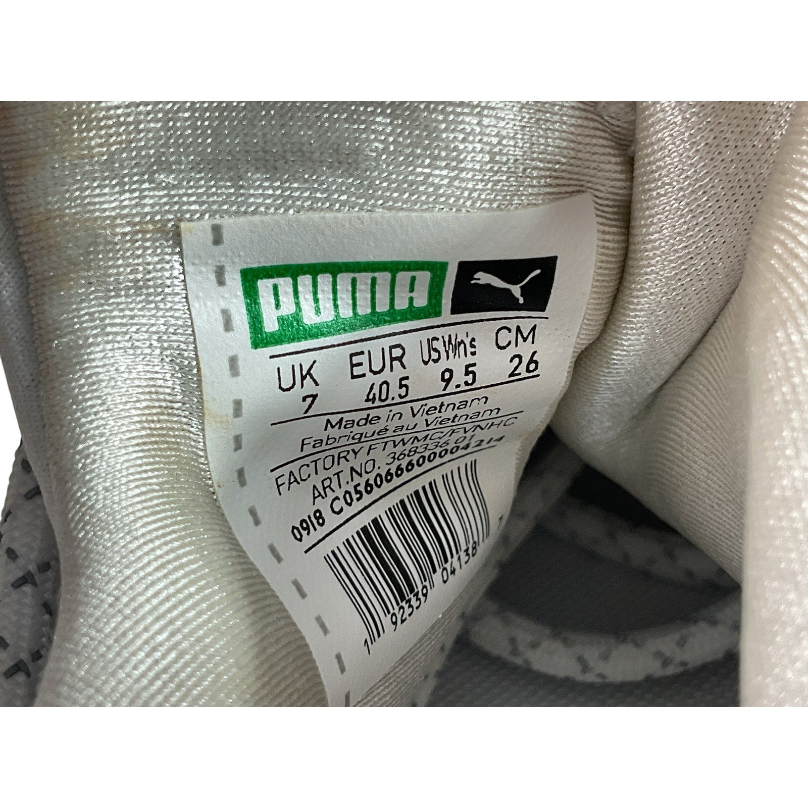 Tenis 9.5 (PUMA)