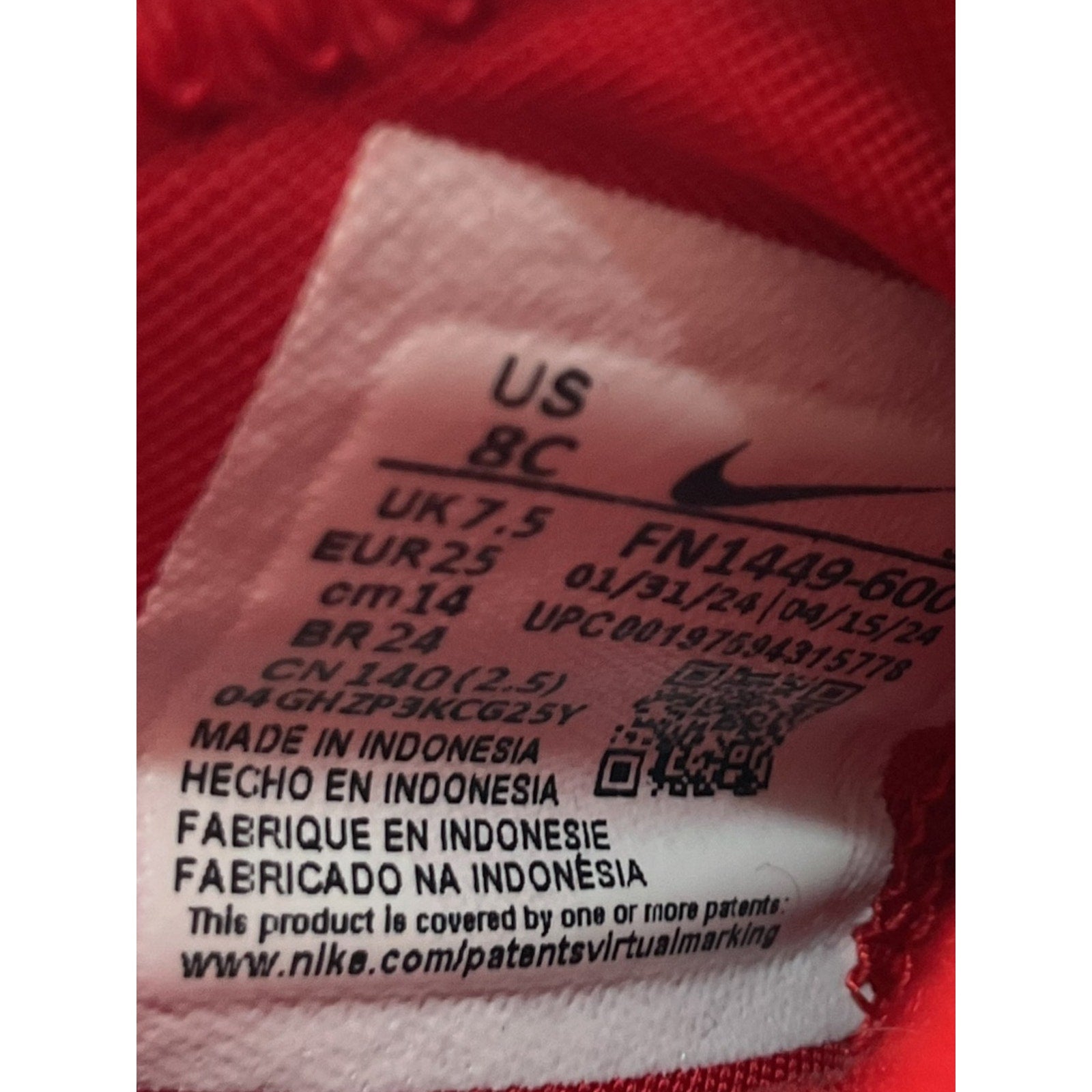 Tenis Niño 8C (Nike)