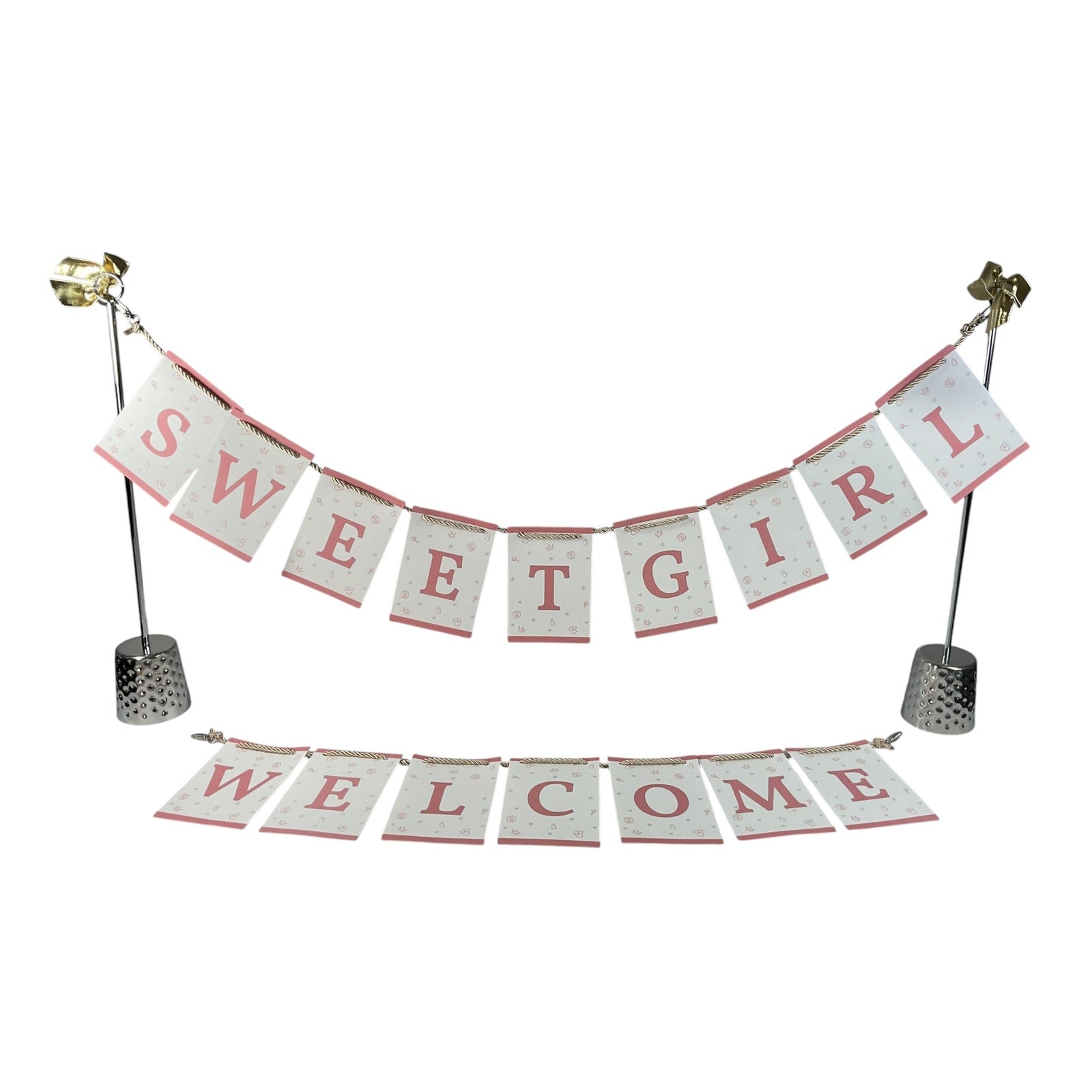 Banner decorativo para mesa