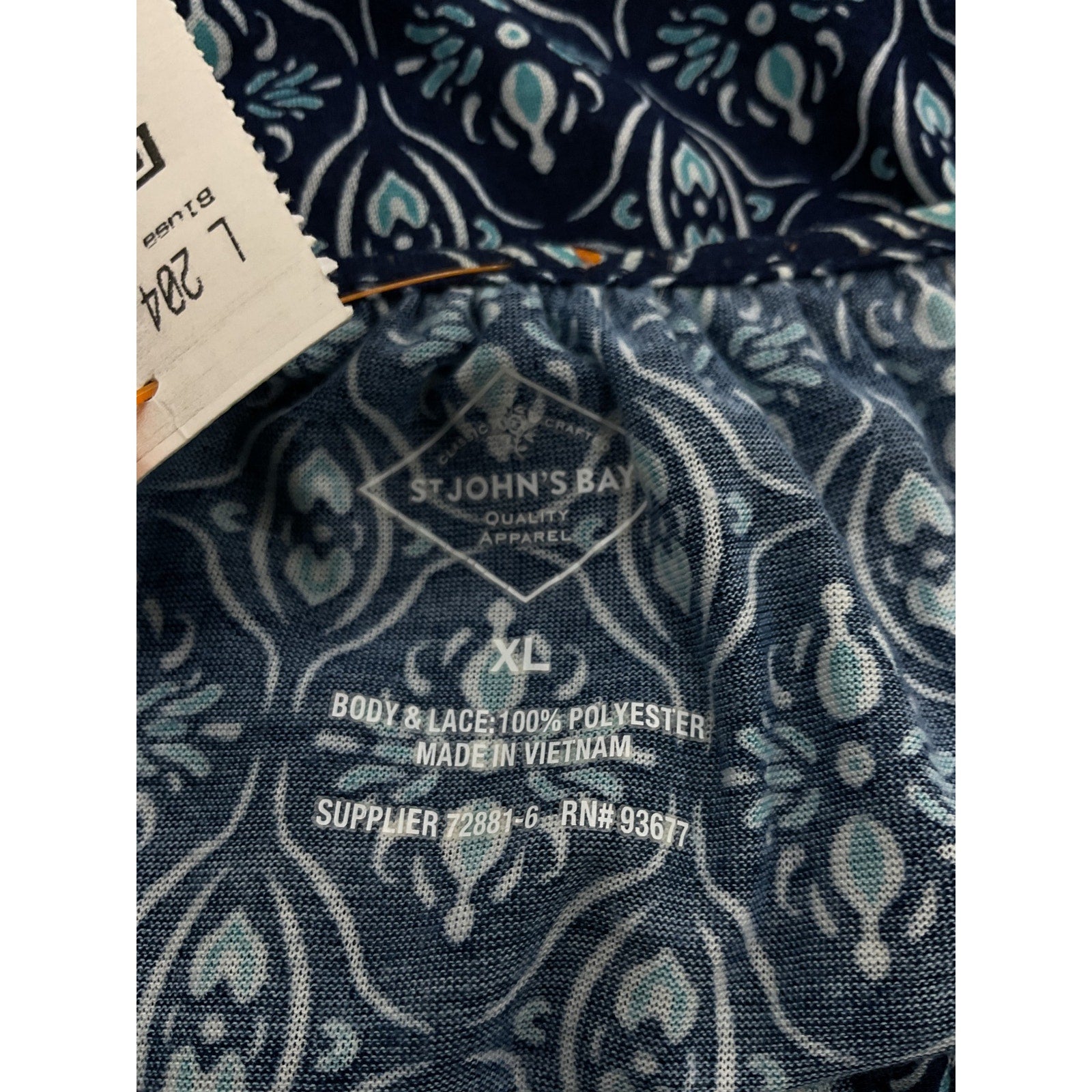 Blusa XL (St. Johns Bay)