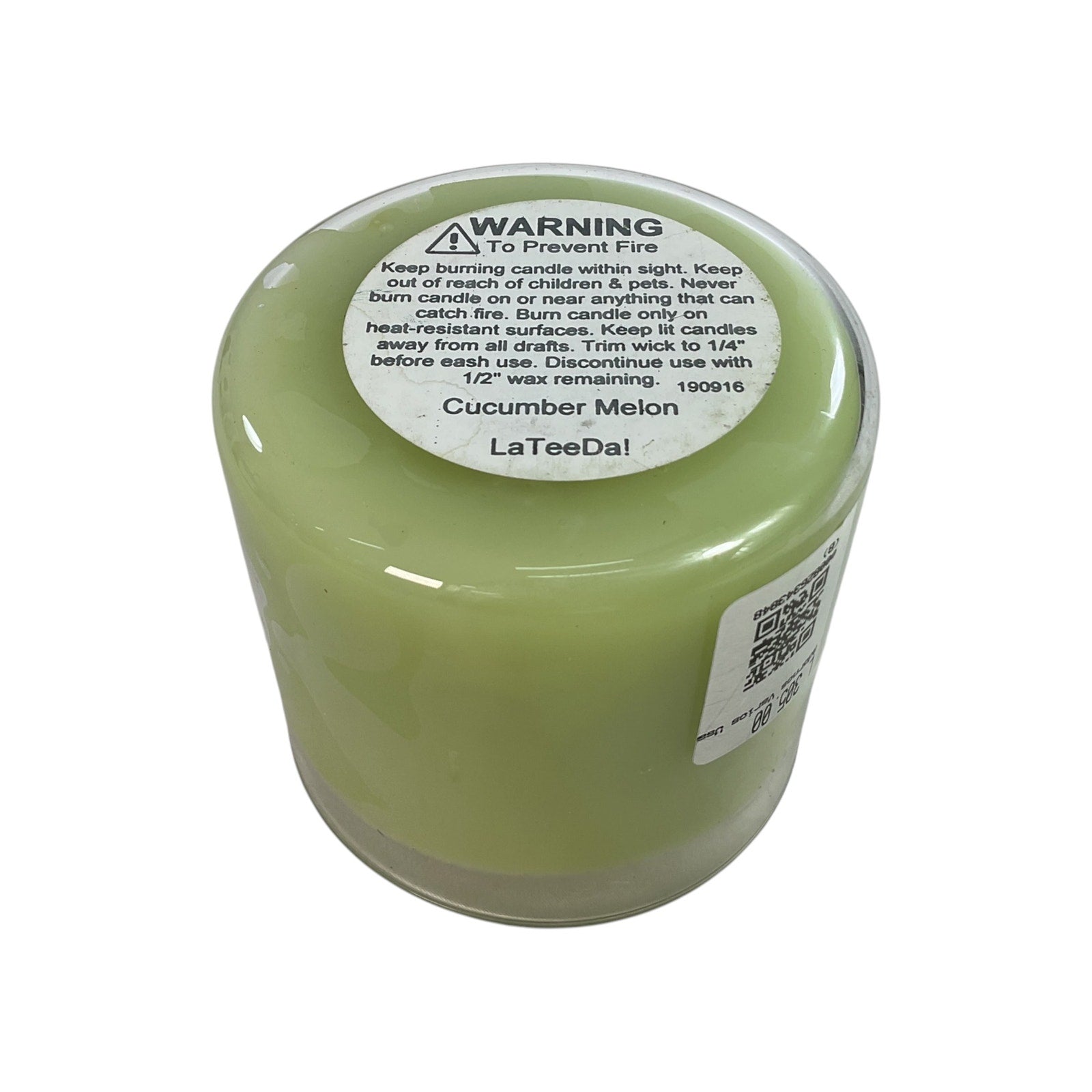 Vela aromática (Soy Wax)