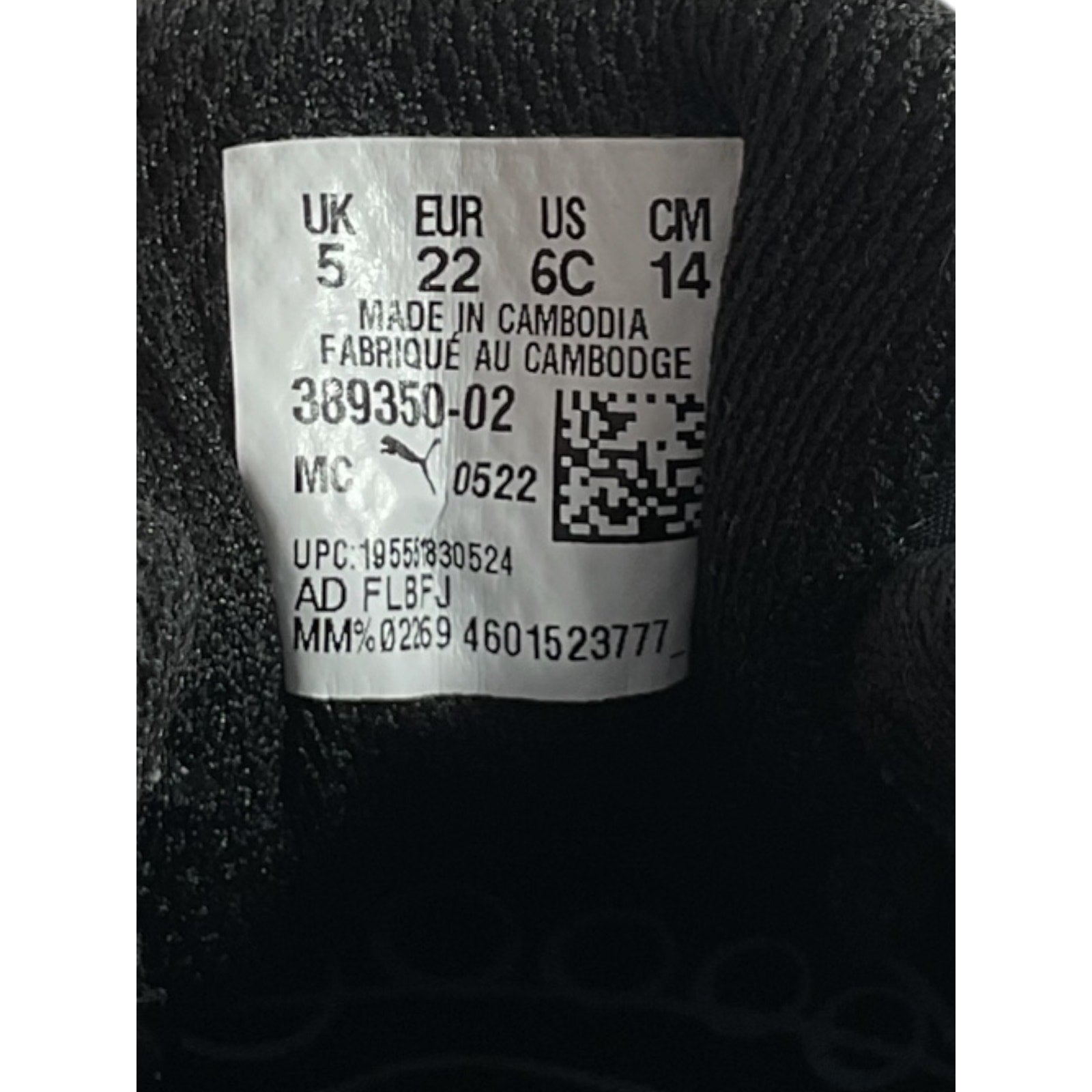 Tenis Niño 6C (Puma)