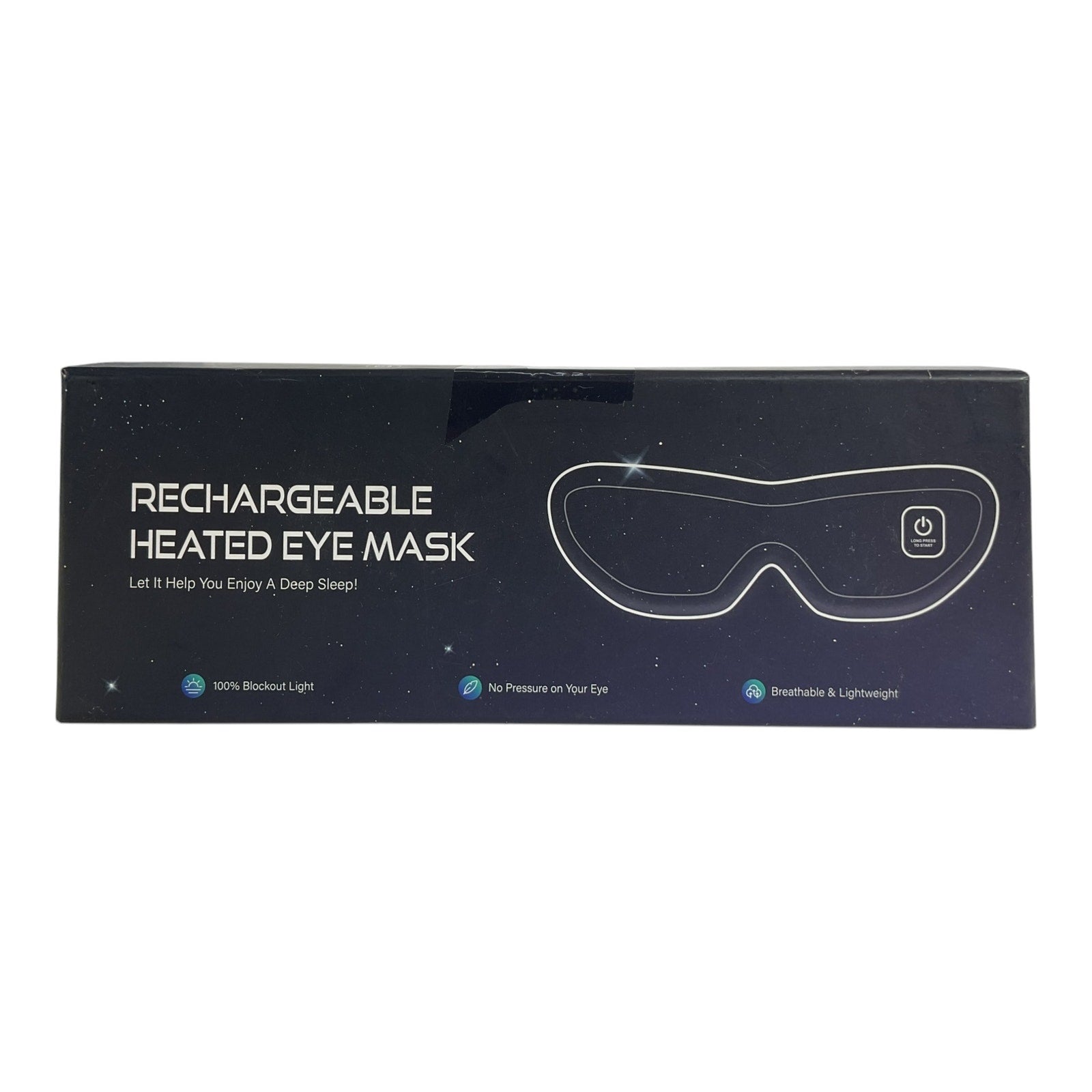 Máscara de ojos térmica y recargable