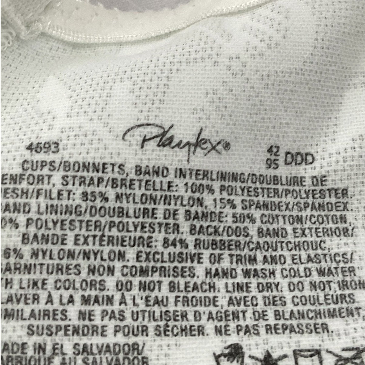 Ropa interior 42DDD
