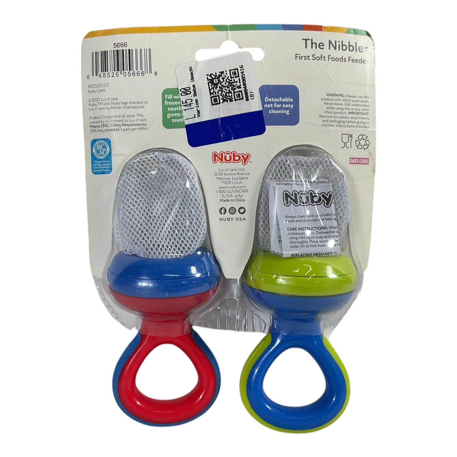 Chupete alimentador (Nuby)