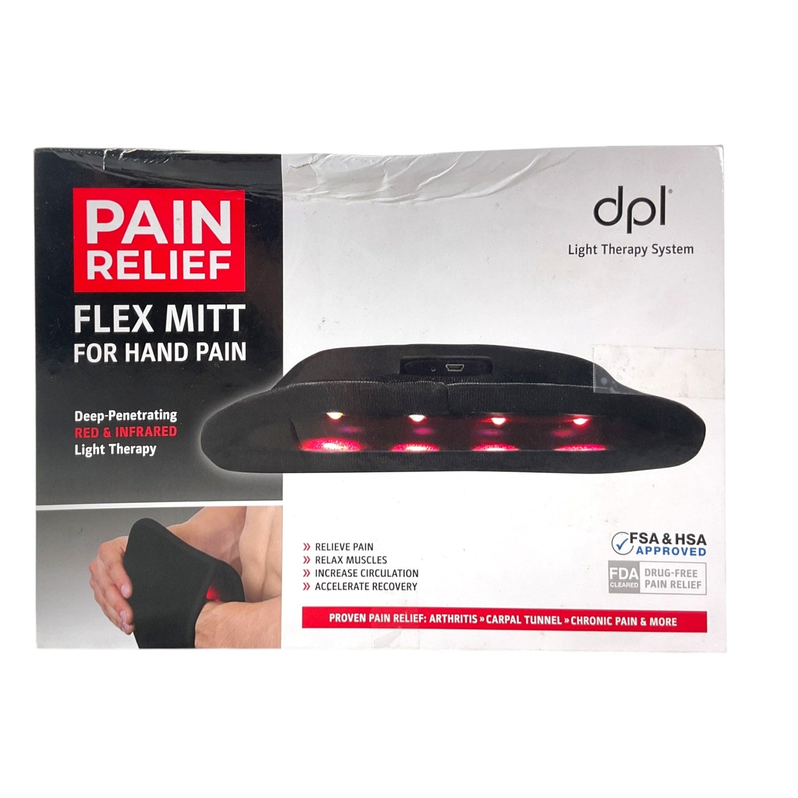 Guante de terapia de Luz (dpI)