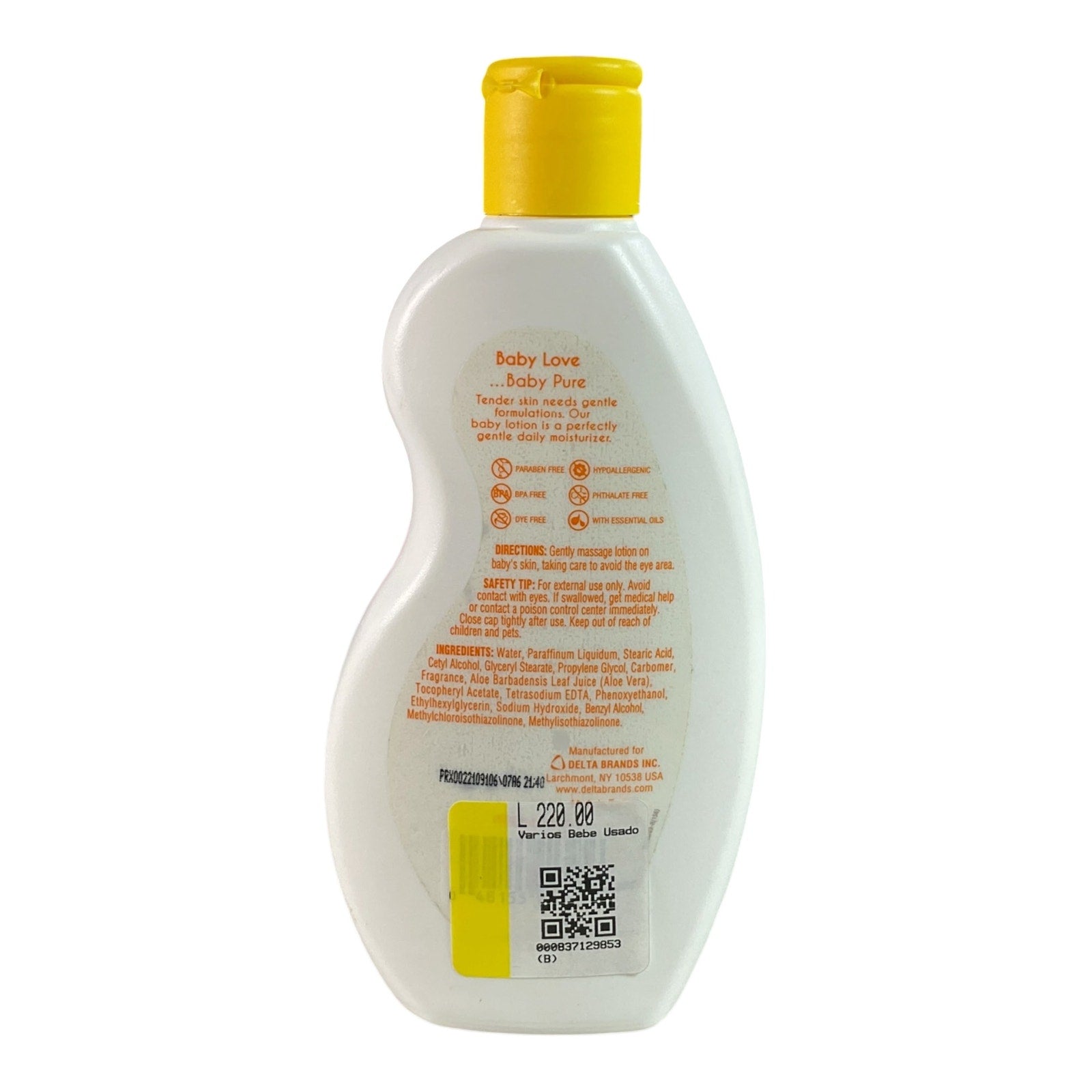 Crema Hidratante para bebe (Baby Love)
