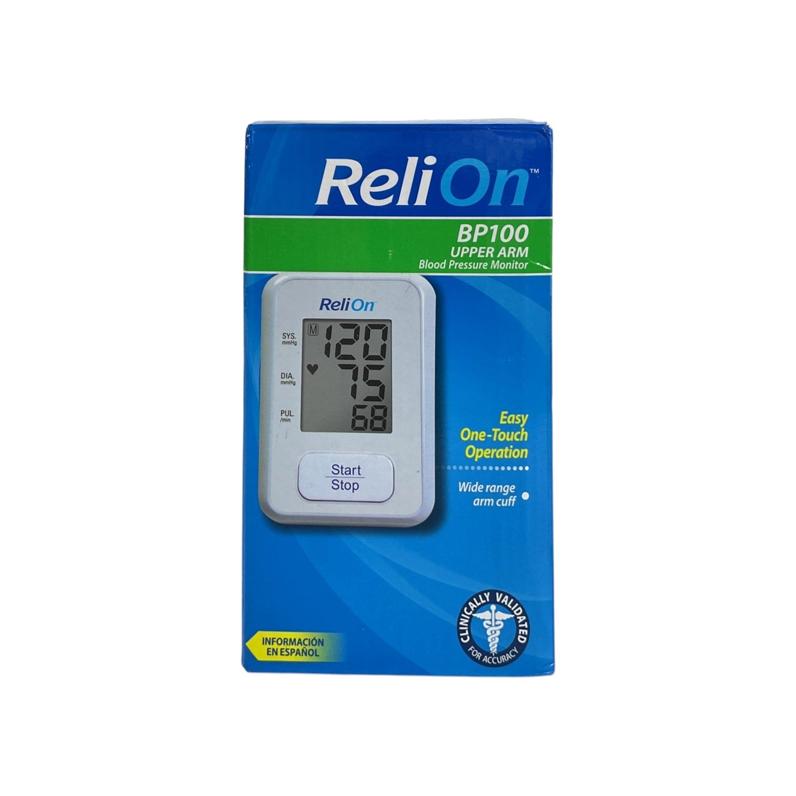 Medidor de presión arterial (ReliOn)