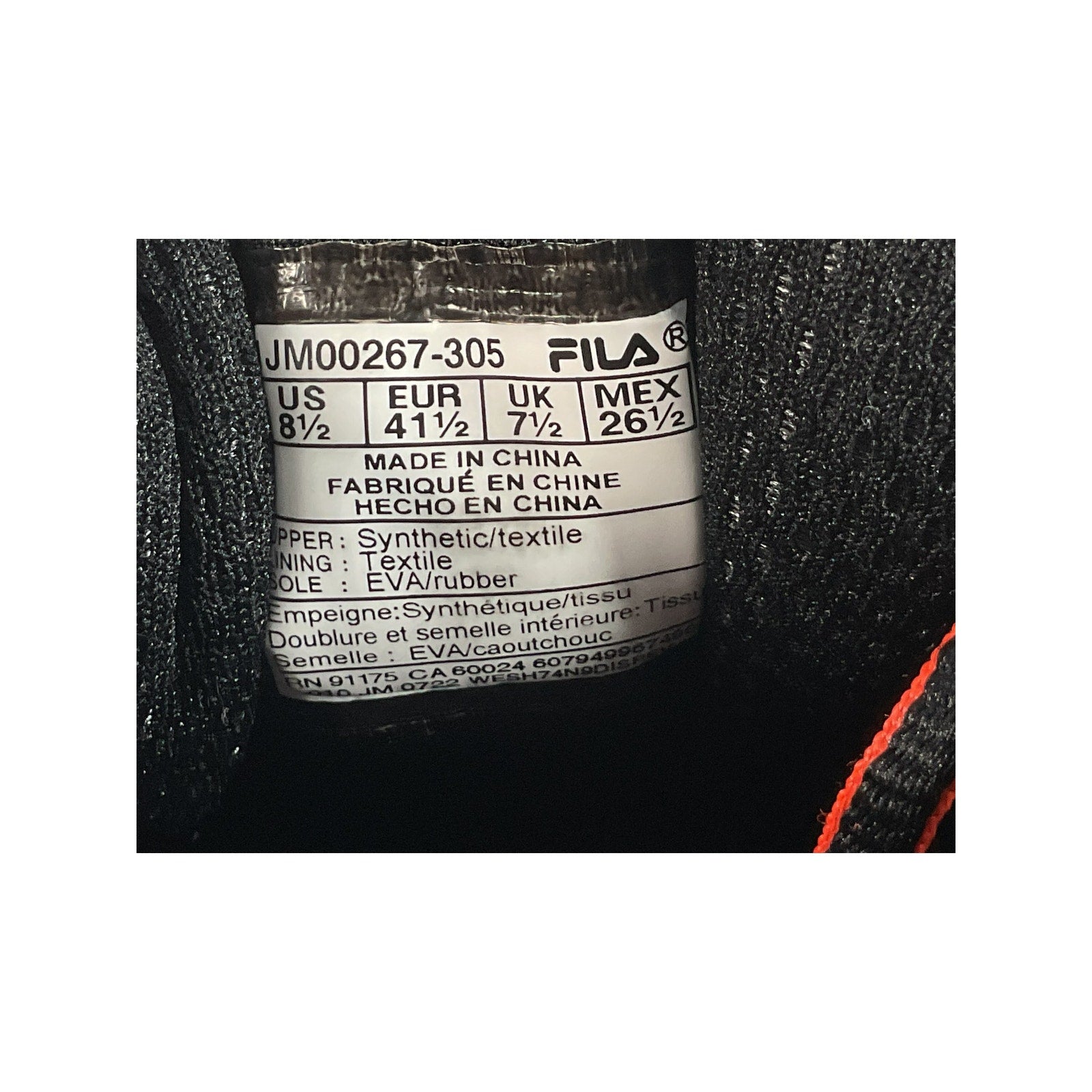 Tenis 8.5 (FILA)
