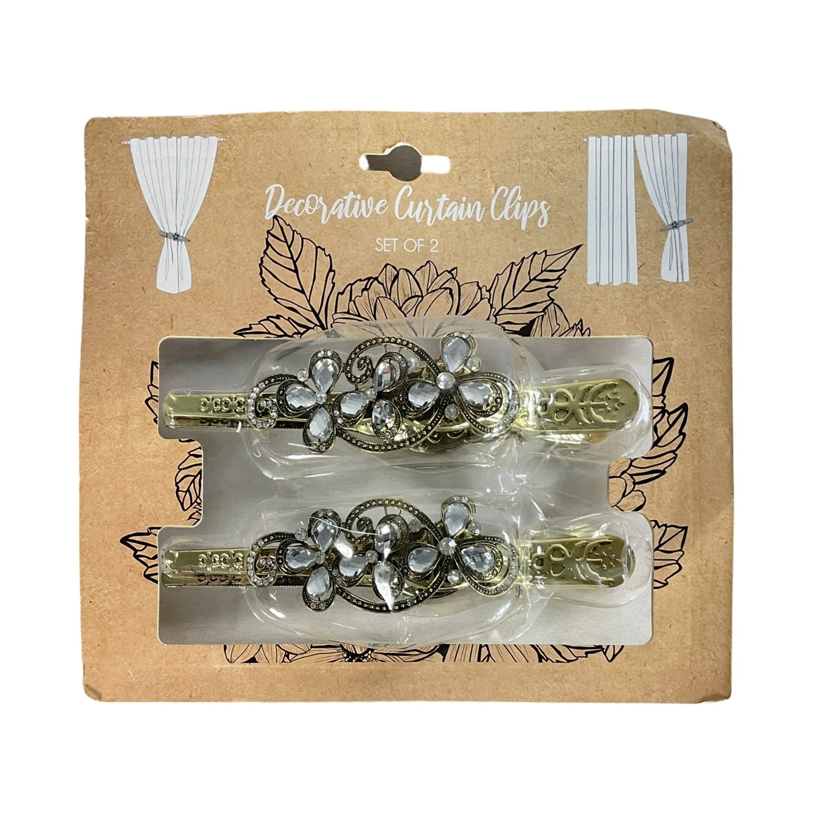 Broches para cortina