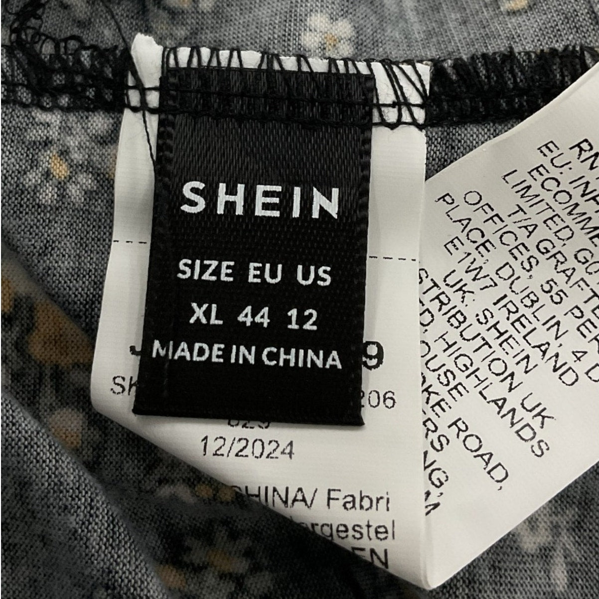Vestido XL (Shein)