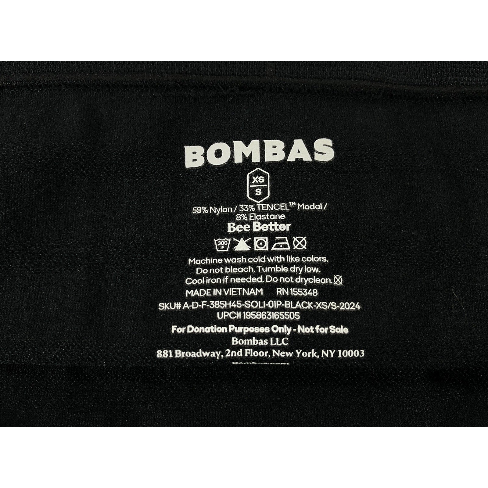 Set de ropa interior XS/S (BOMBAS)