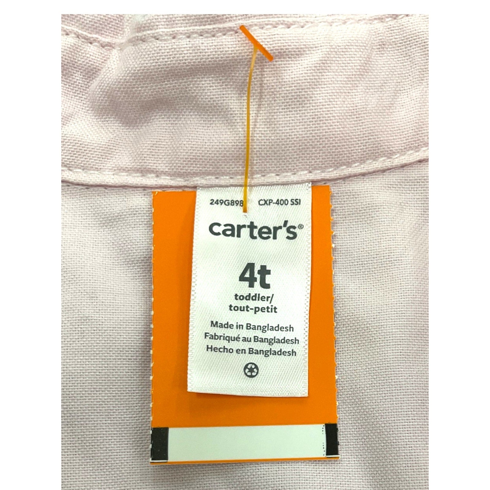 Camisa niño 4T (Carter's)