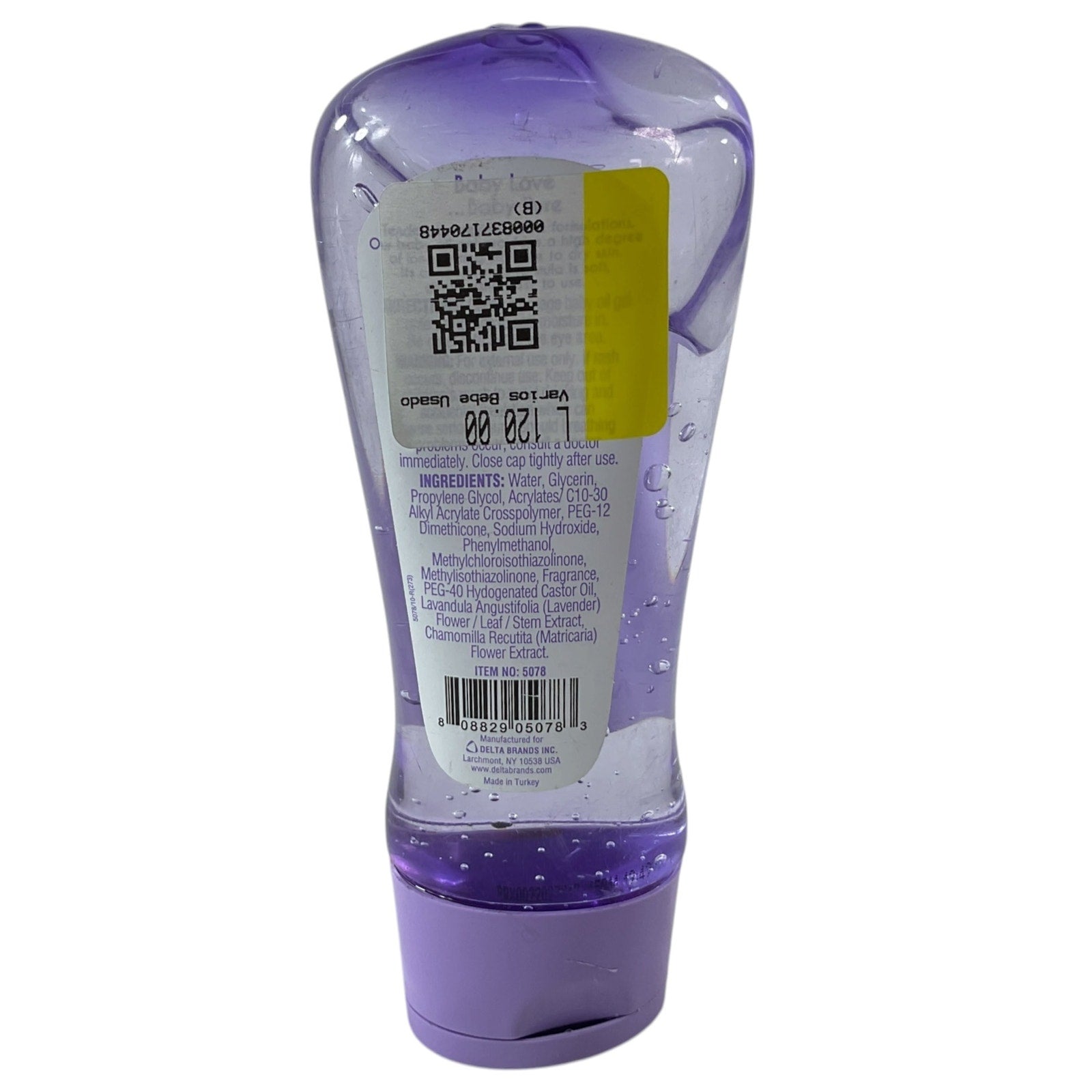 Gel de Aceite niños (Baby love)