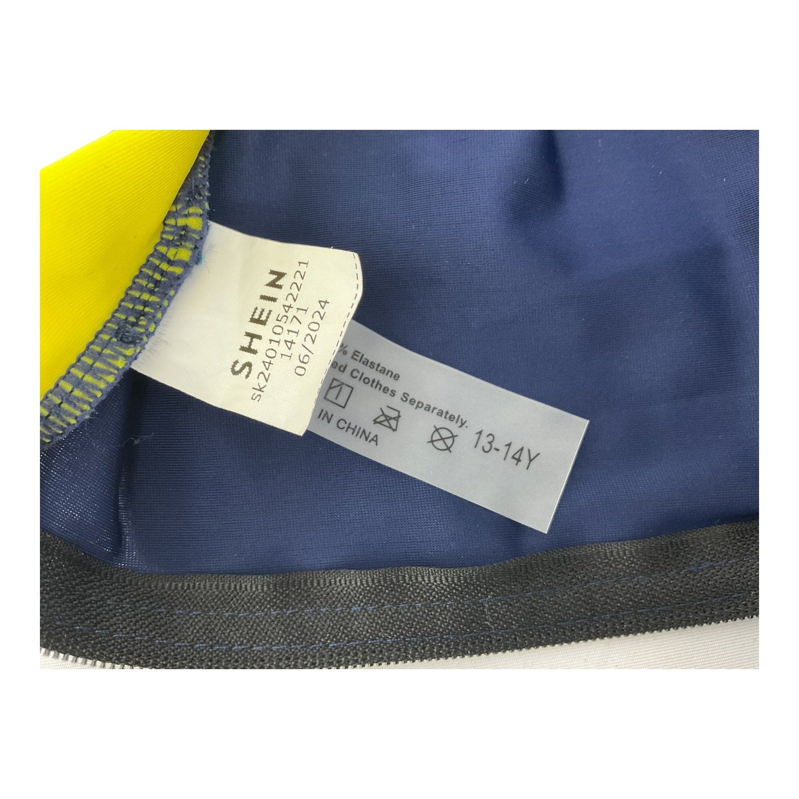 Traje de baño de una sola pieza para niña 13-14 (SHEIN)