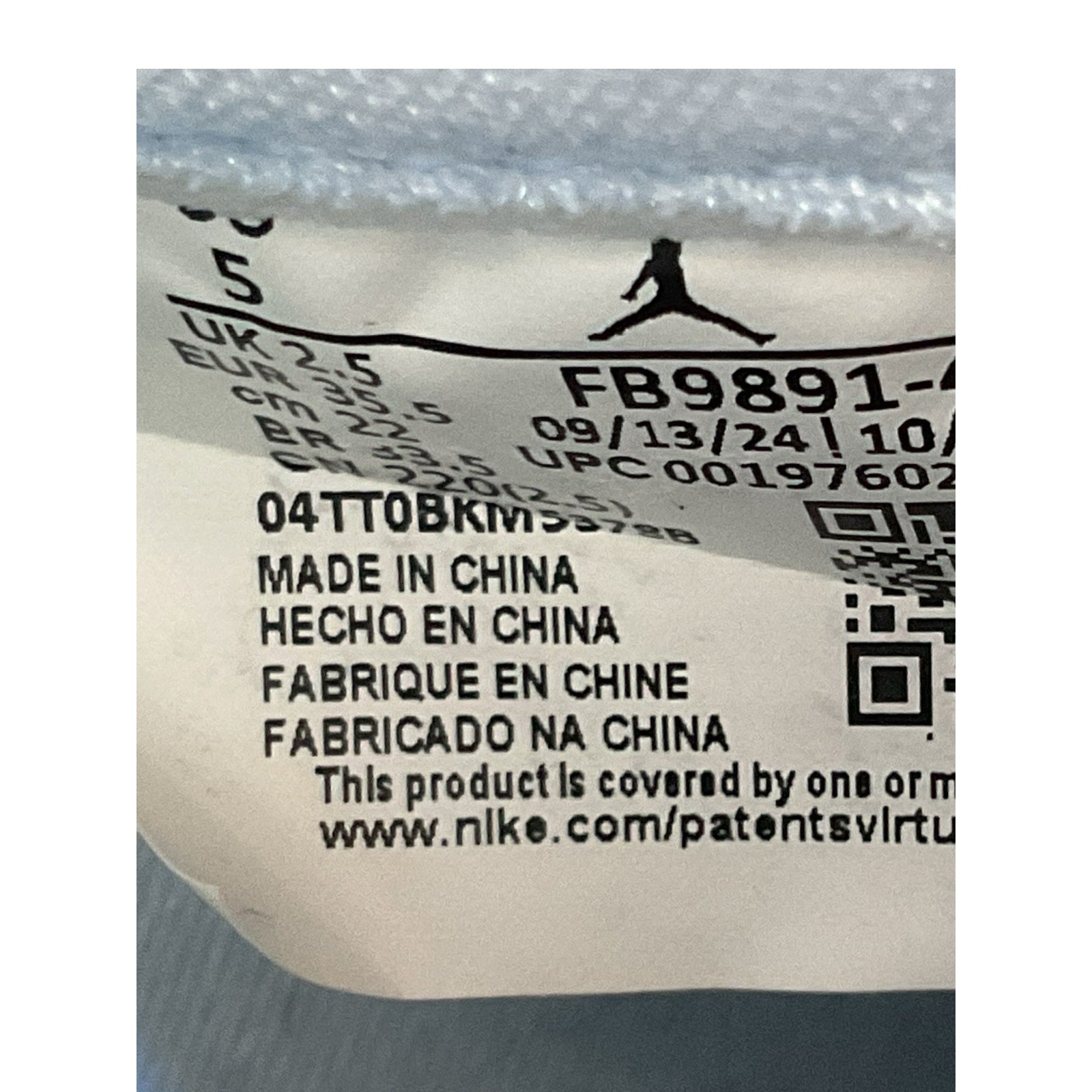 Tenis niño 2.5 (Nike)