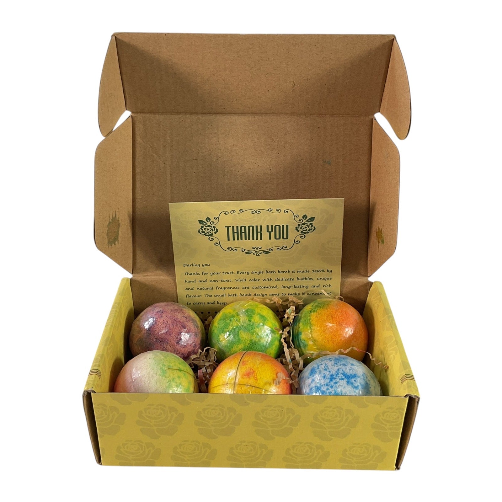Set de bombas de baño con aceites