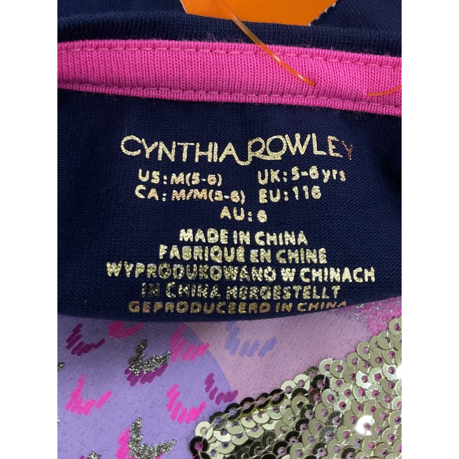 Blusa niña 5-6 (Cynthia Rowley)