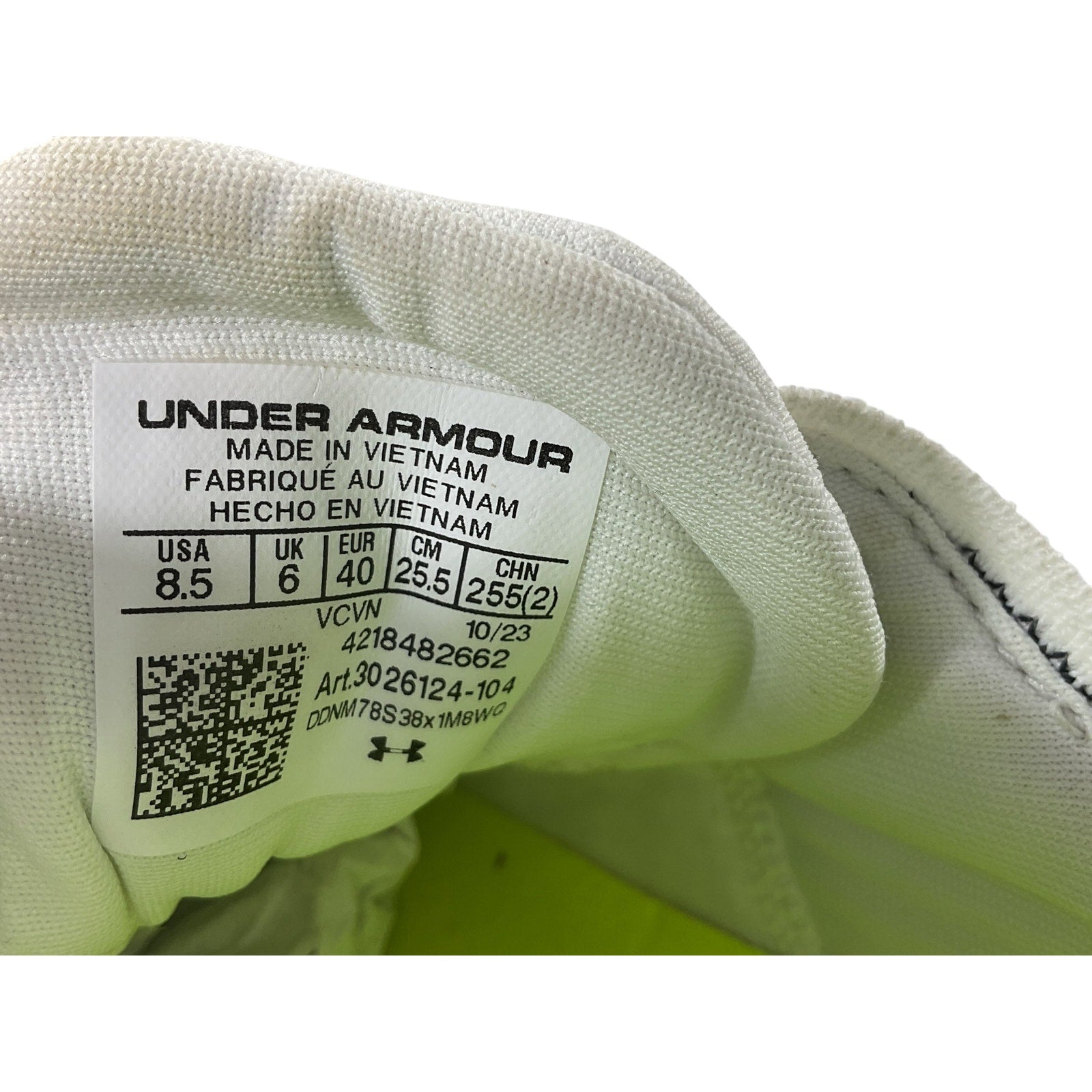 Tenis 8.5 (Under Armour)