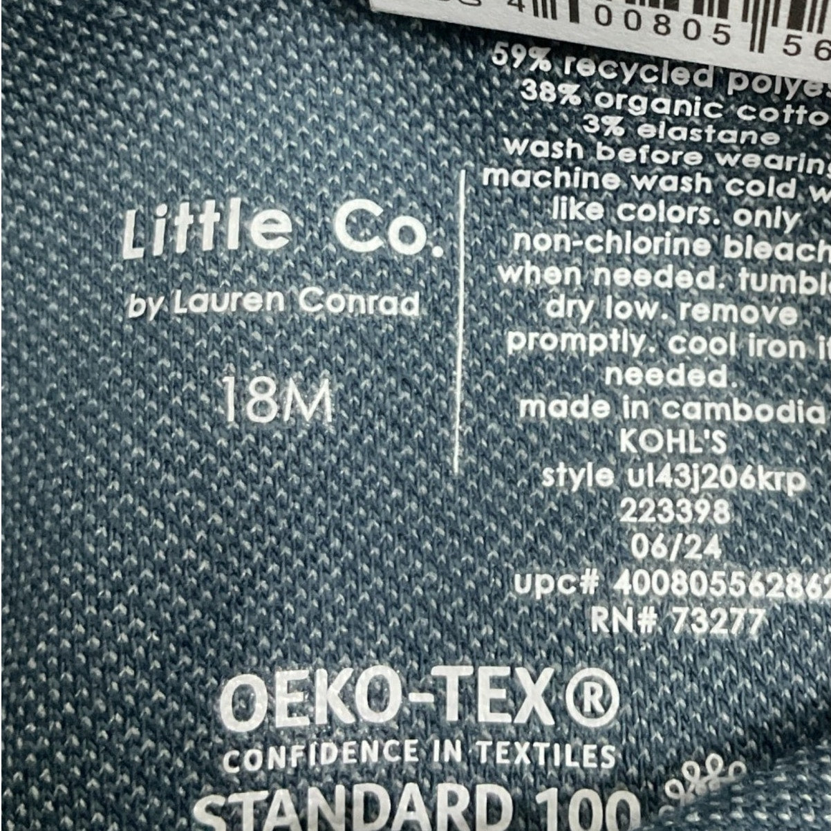 Pantalon Niño 18M (Little Co.)