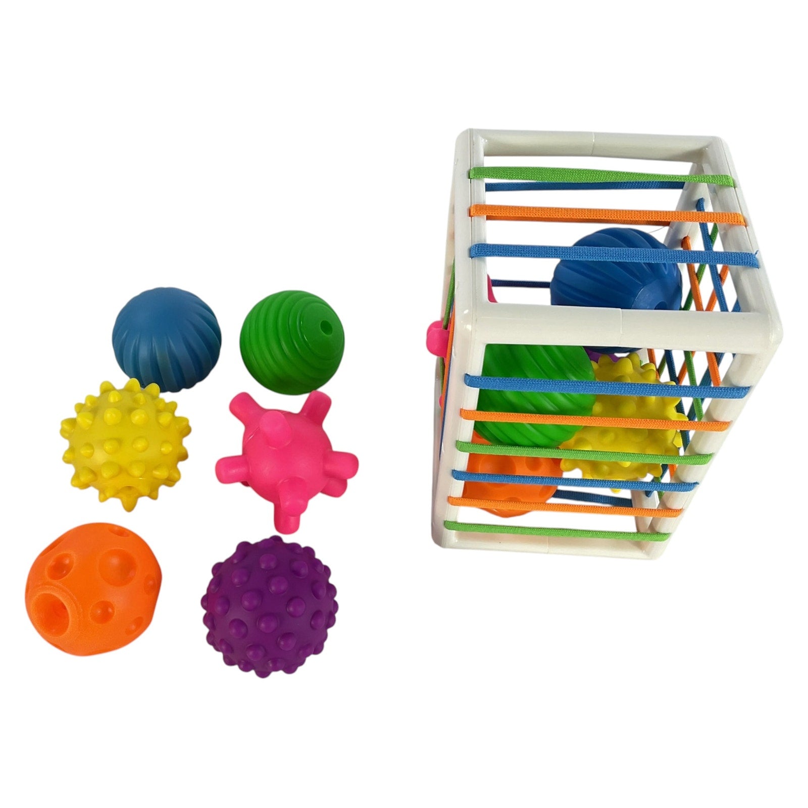 Cubo de exploración sensorial (Play & Lear)