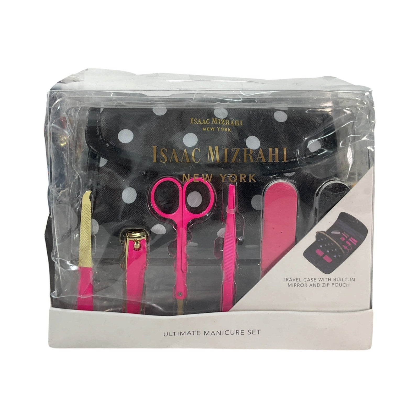 Set de manicura para viaje (Isaac Mizrahi)