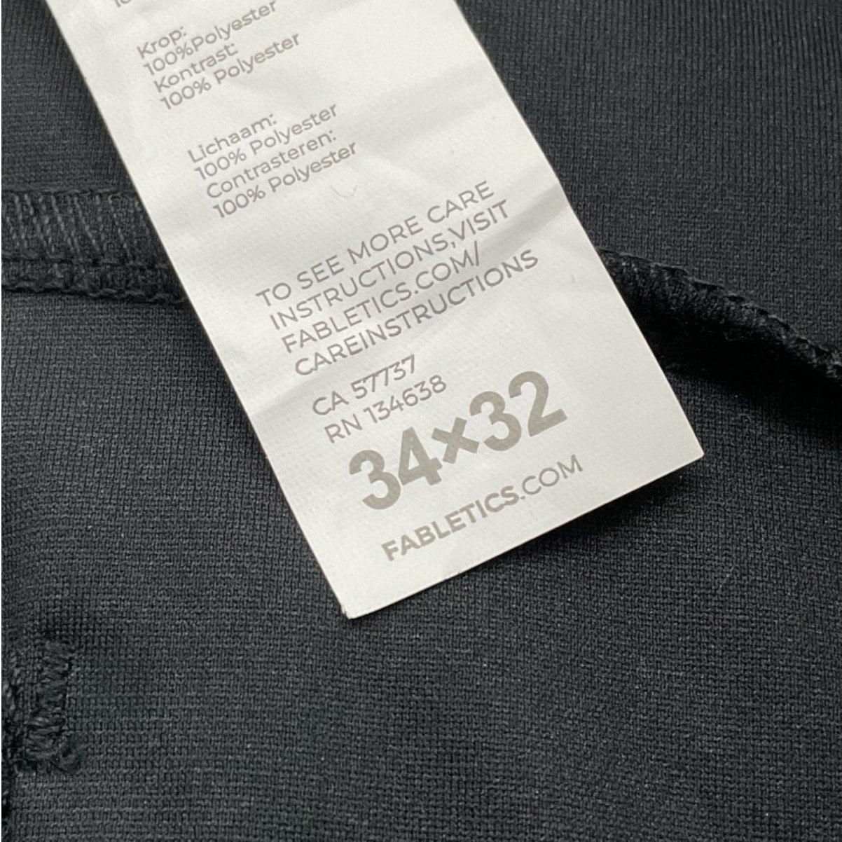 Pantalon 34x32 (Fabletics)