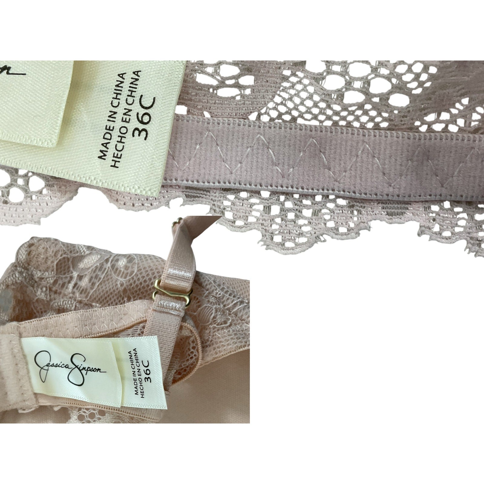 Set de brasier 36C (Jessica Simpson)