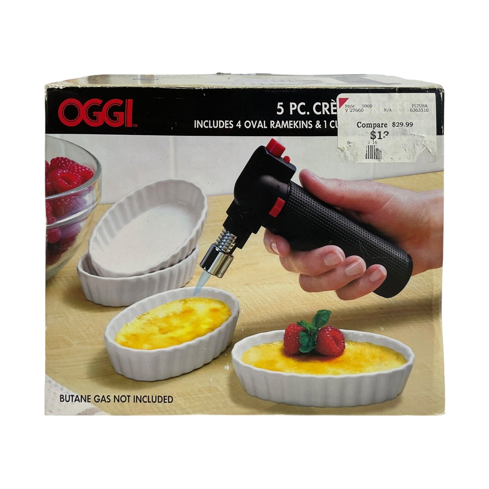Juego de repostería para Crème Brûlée (OGGL)
