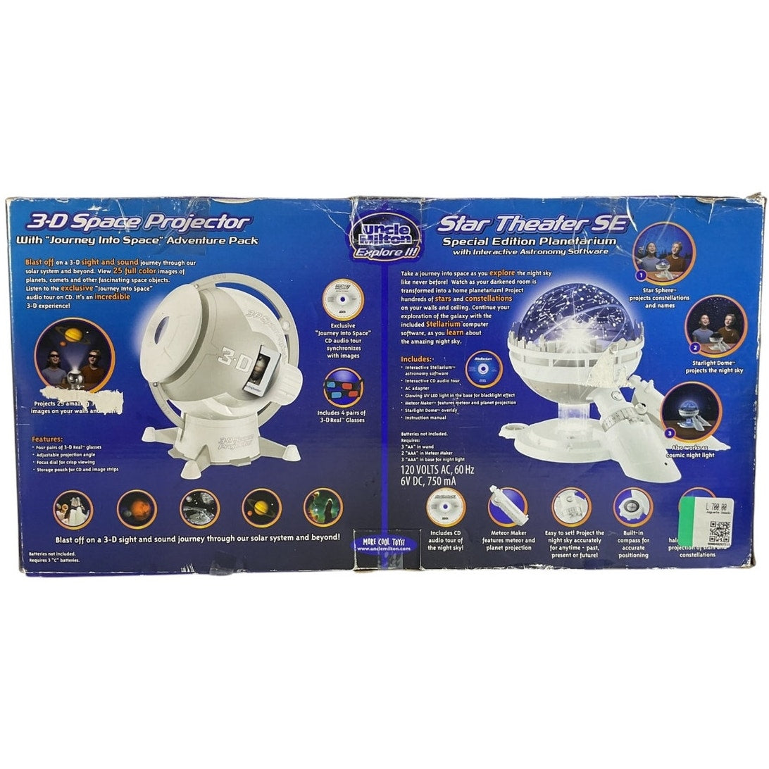Kit de aprendizaje con proyector de planetario (Unce Milton)