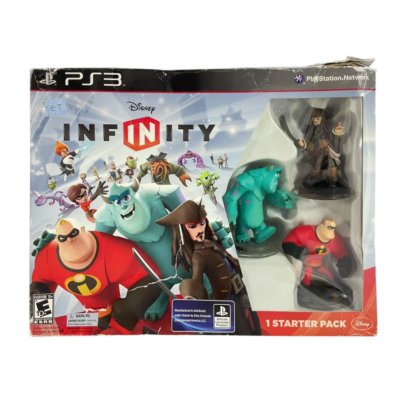 Infinity Starter Pack original para la consola PlayStation 3 (Disney)