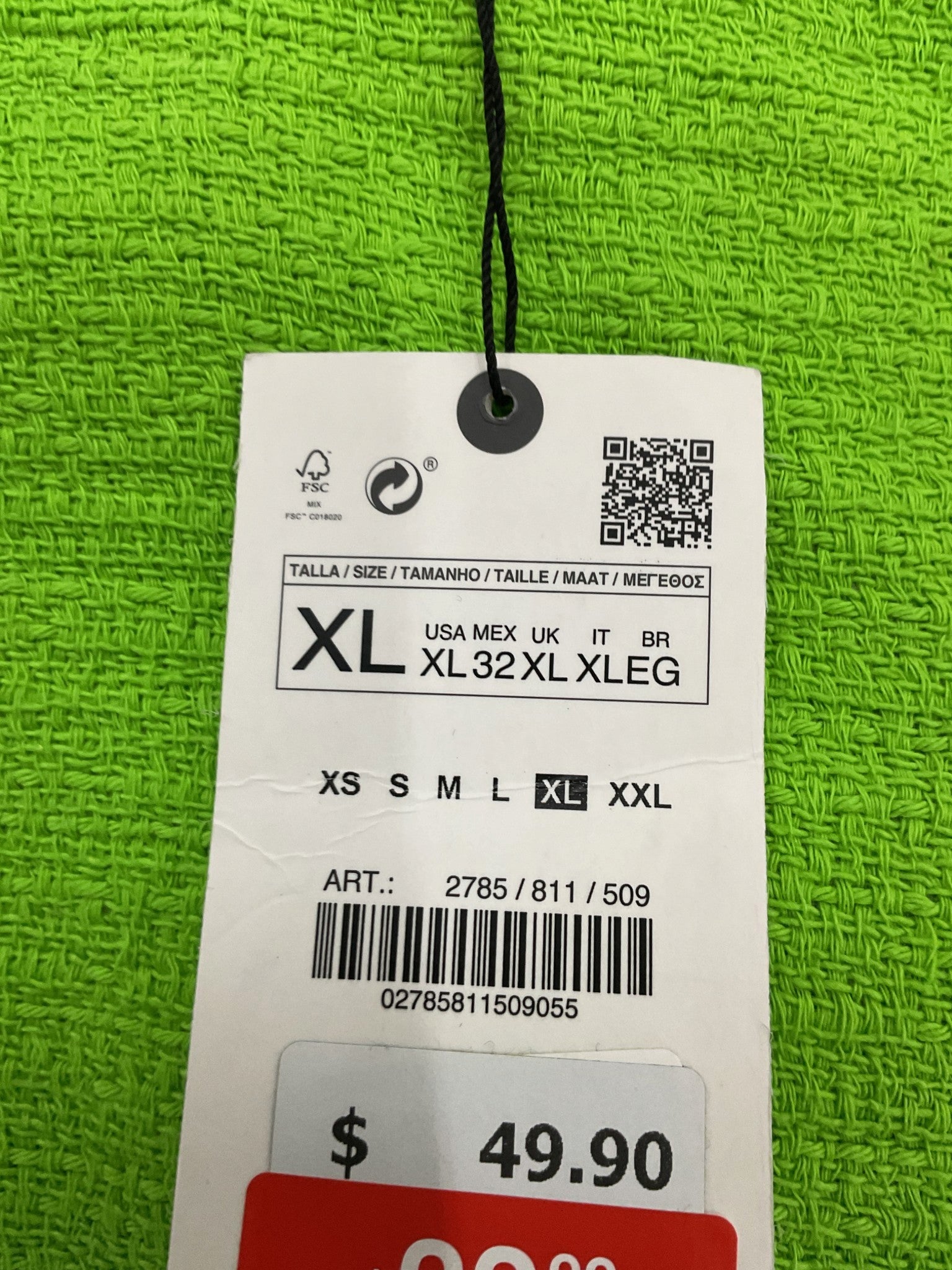 Falda XL (ZARA)