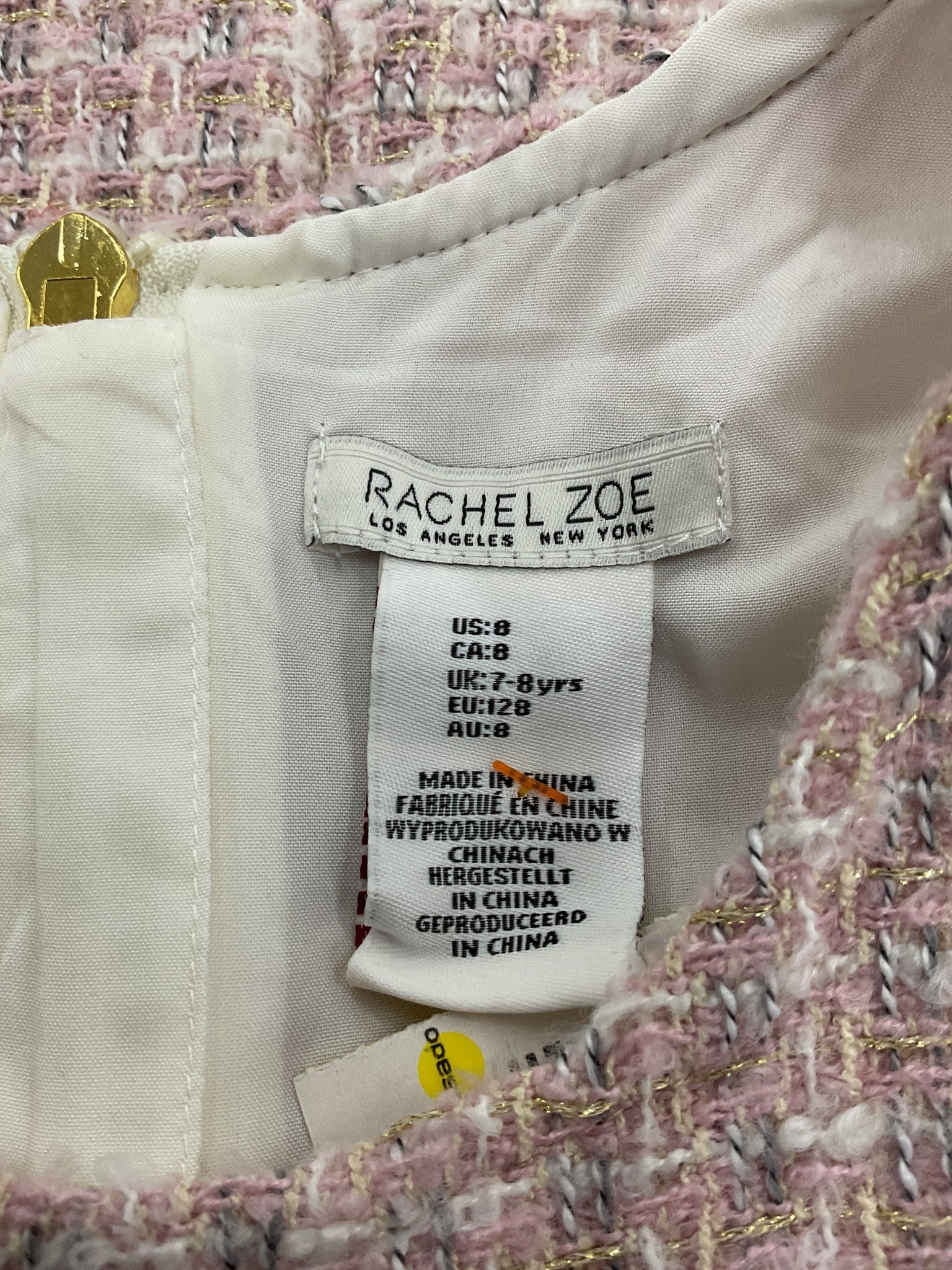 Vestido niña 8 (Rachel Zoe)