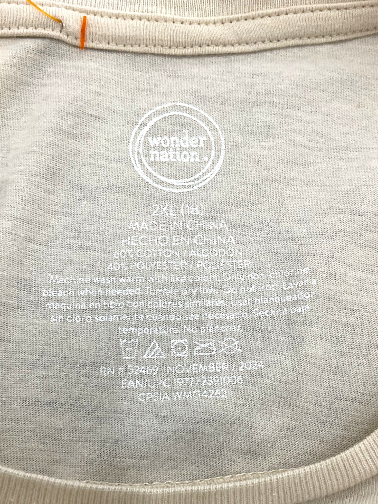 Blusa niña 18 (Wonder Nation)